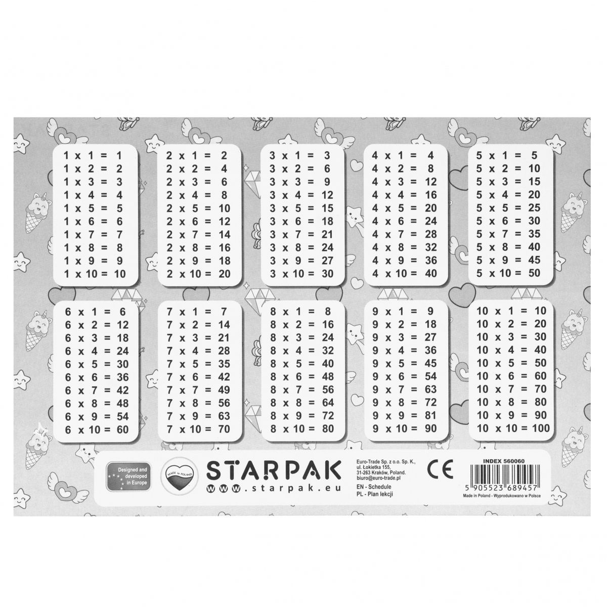 Plan lekcji Starpak UNICORN (560060)