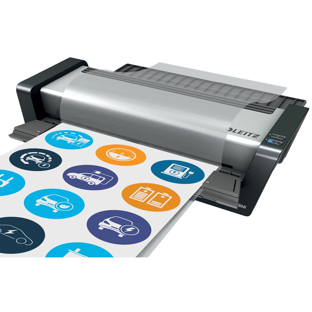 Laminator Leitz iLAM Touch Turbo Pro A3 czarno-srebrny (75190000)