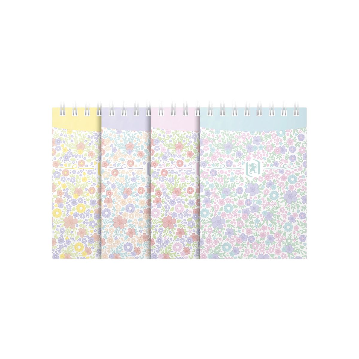 Notes Oxford floral A7 70k. linia (400186589)