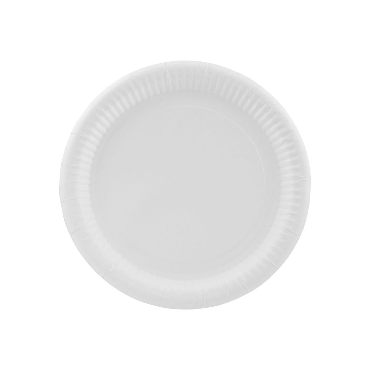 Talerz jednorazowy Arpex okrągły papier śr. 230mm 100 szt (D9202)