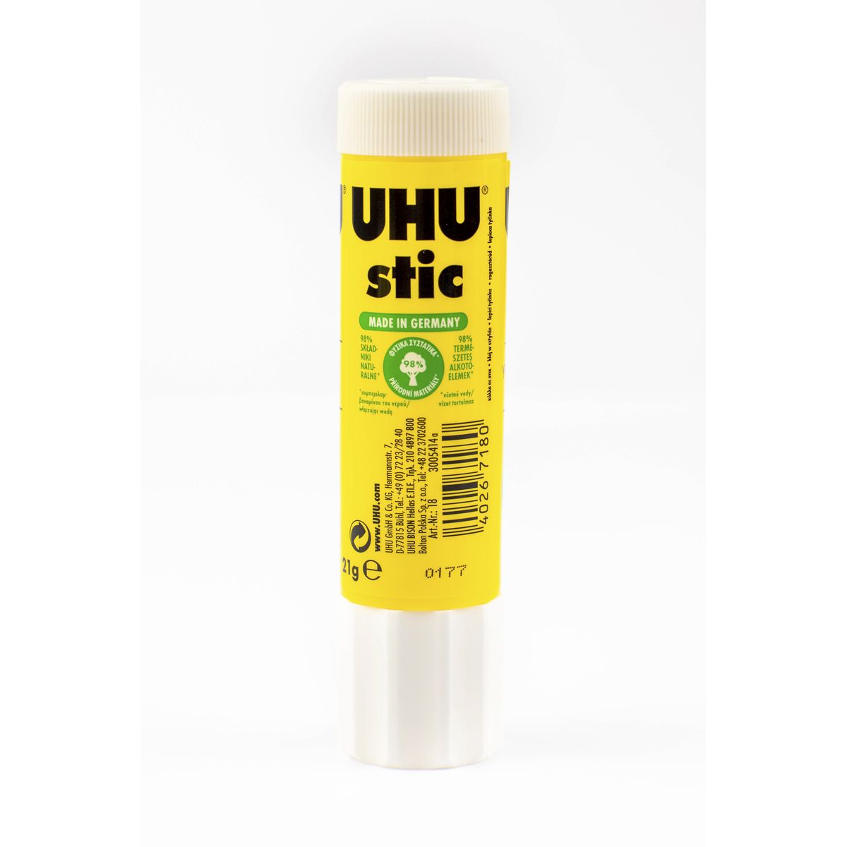 Klej w sztyfcie Uhu Stick 21 g (U-00018)