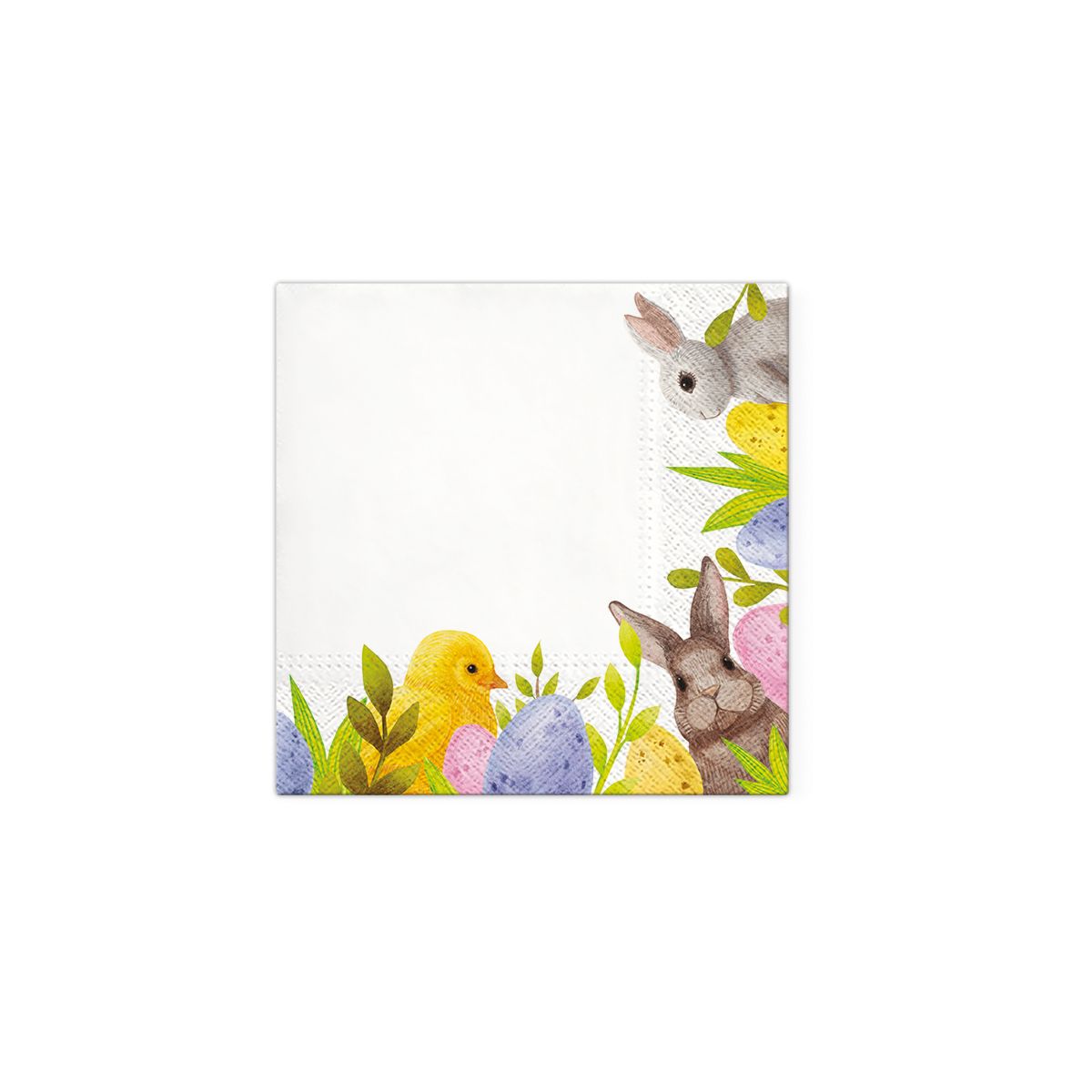 Serwetki Paw Tete Bunny Corner różne 100% celuloza [mm:] 330x330 (TL120400)