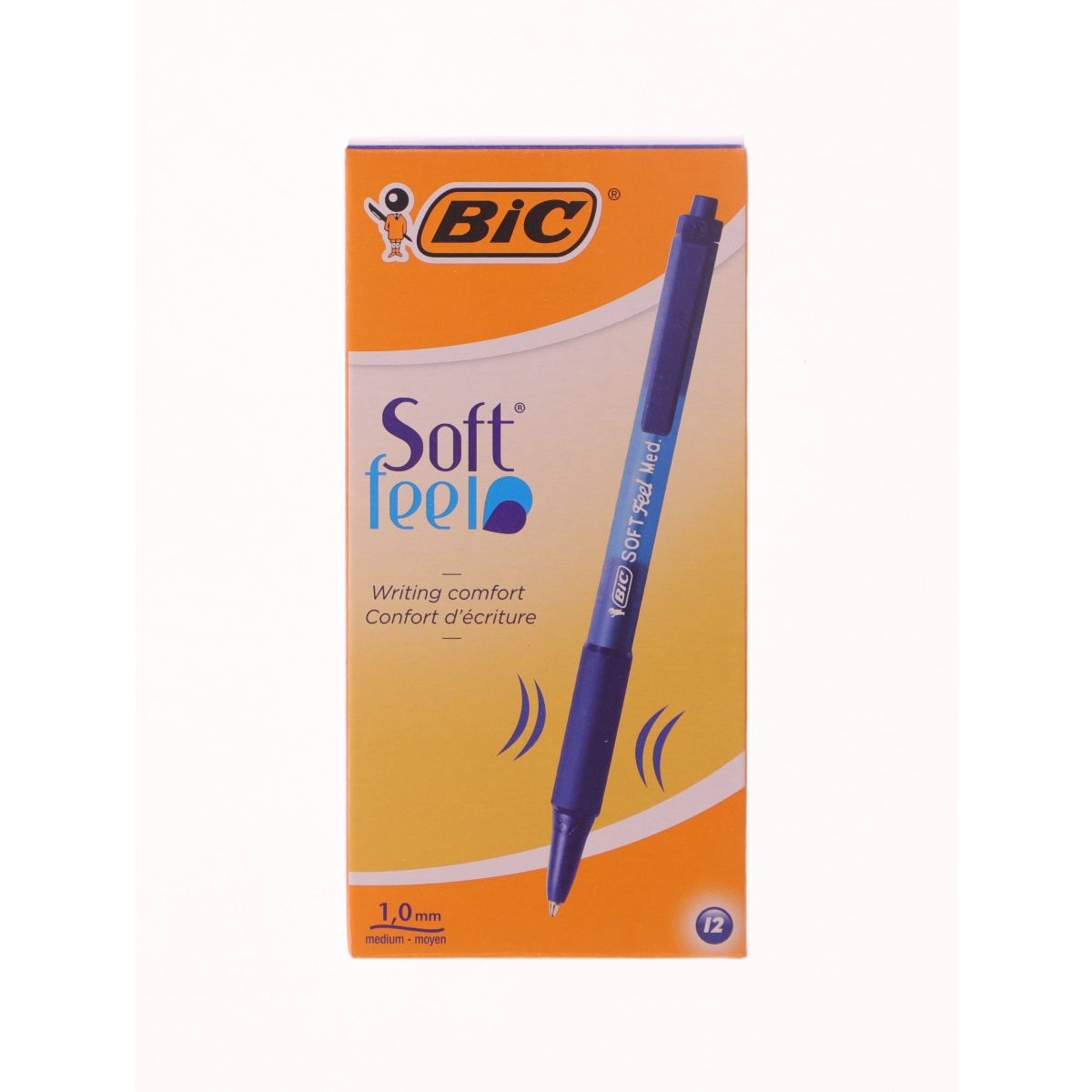 Długopis Bic SOFT FEEL CLIC niebieski niebieski 1mm (837398)