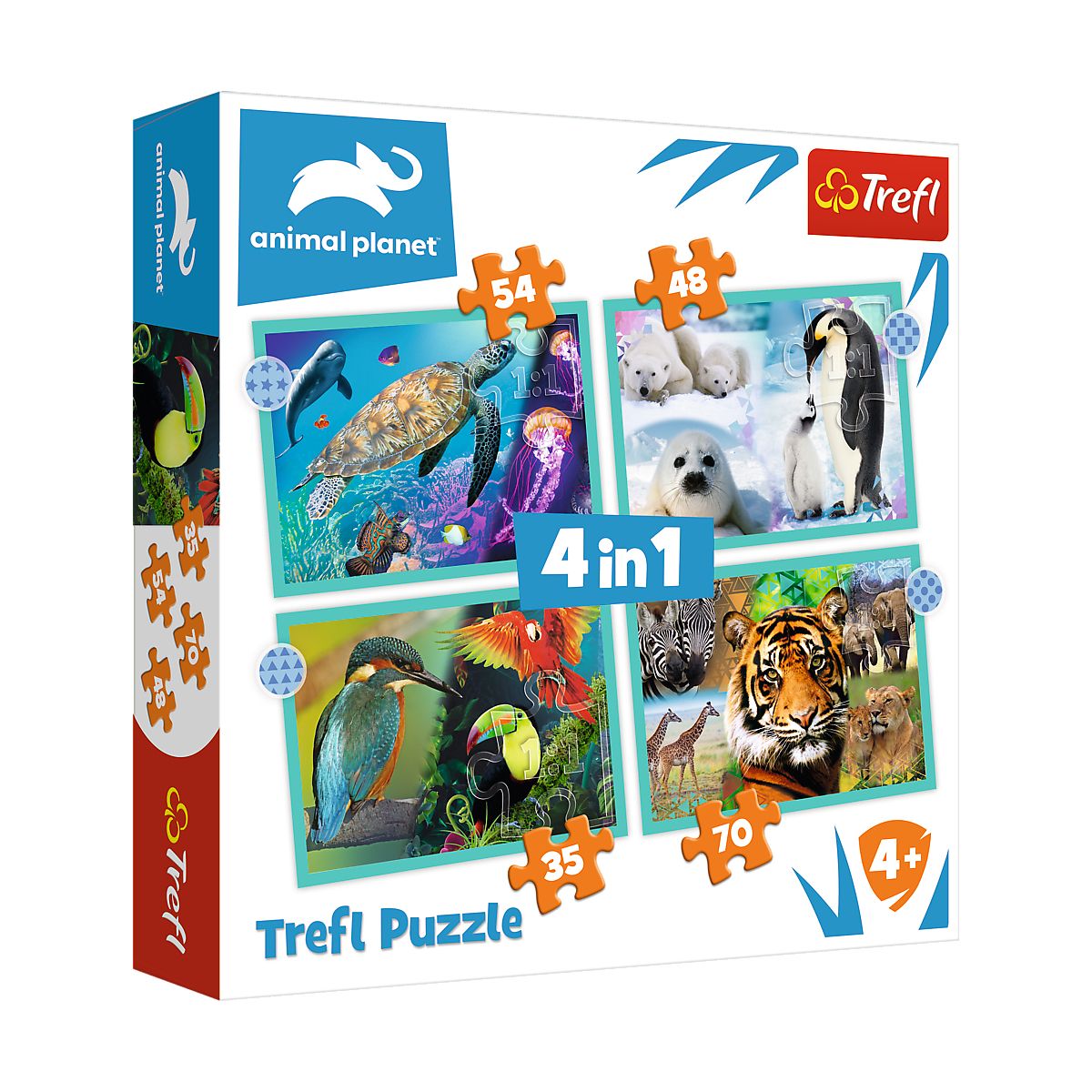 Puzzle Trefl 4w1 el. (34382)