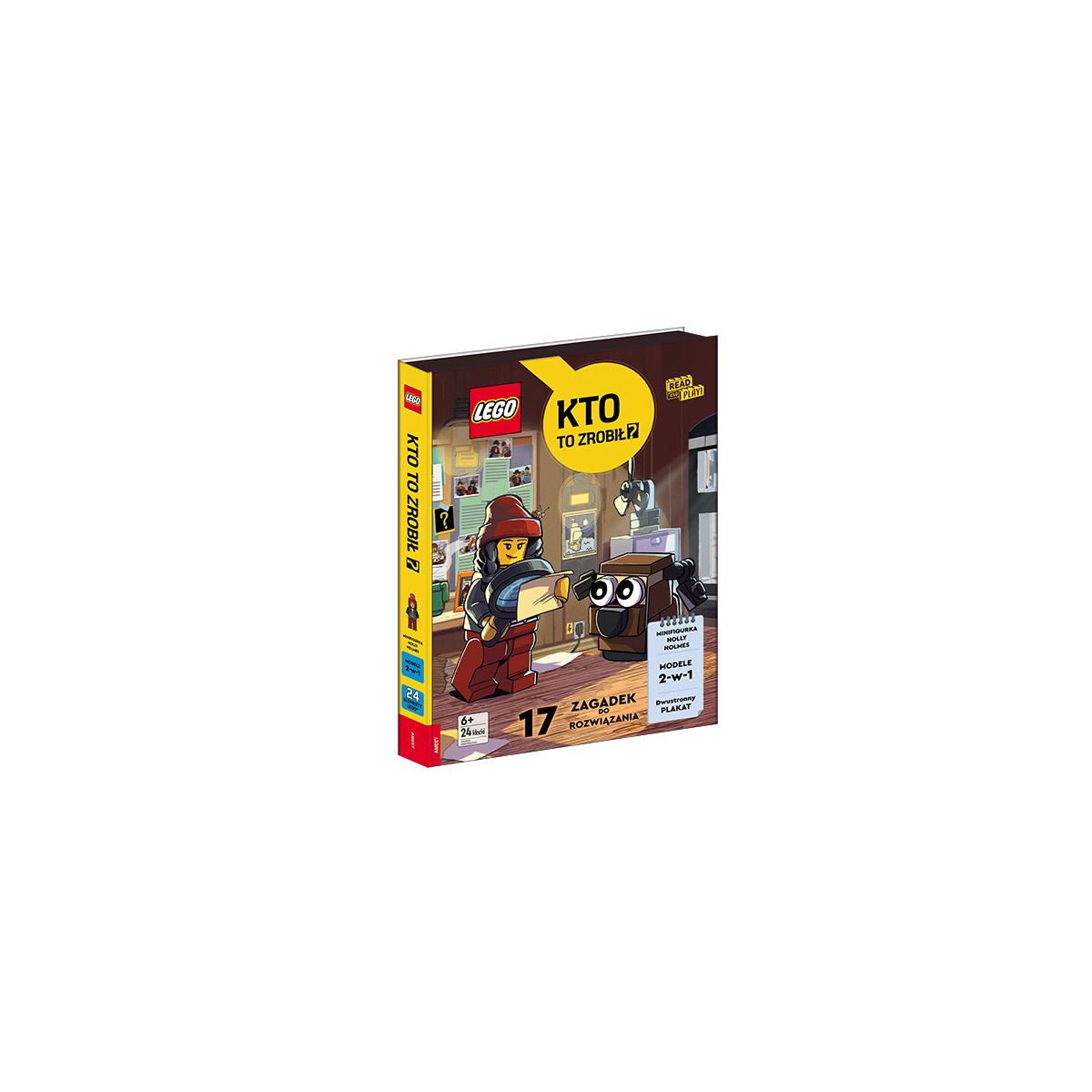 Książka dla dzieci Ameet LEGO® Books. Kto to zrobił? (Z AMB 6601)