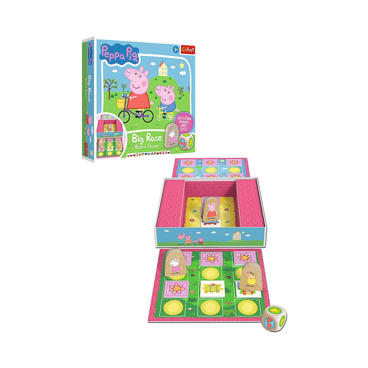 Gra planszowa Trefl Peppa Big race (02262)