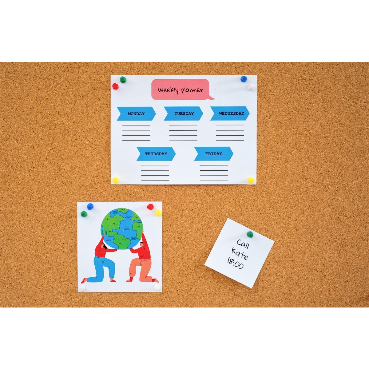Tablica korkowa Memoboards w drewnianej ramie [mm:] 800x500 (TC85)