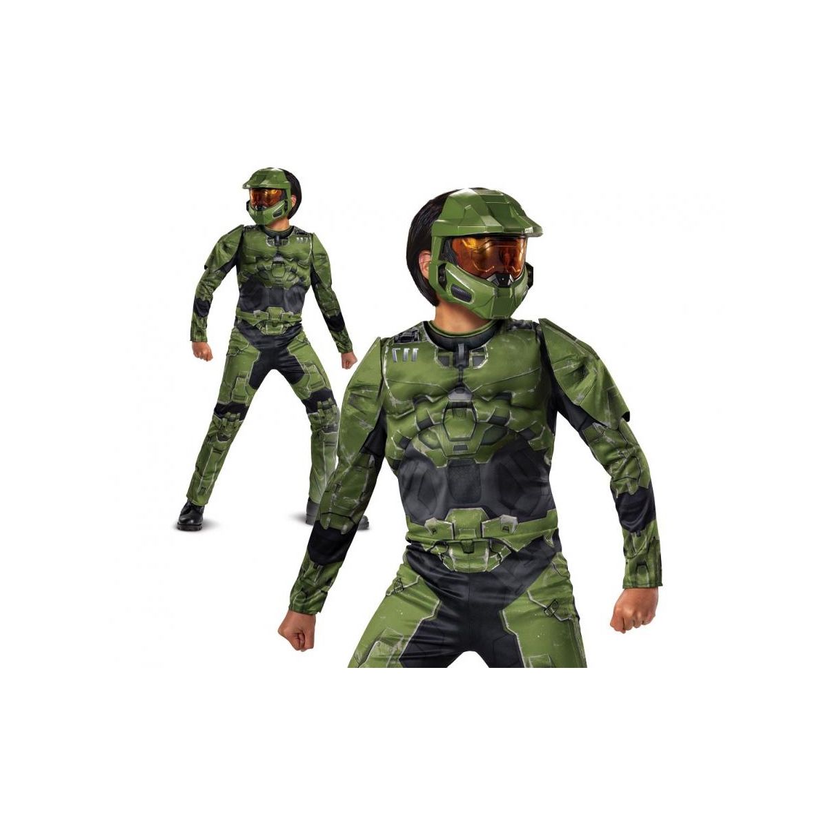 Kostium Godan Master Chief Fancy - Microsoft (licencja), rozm. M (7-8 lat) (115769K)