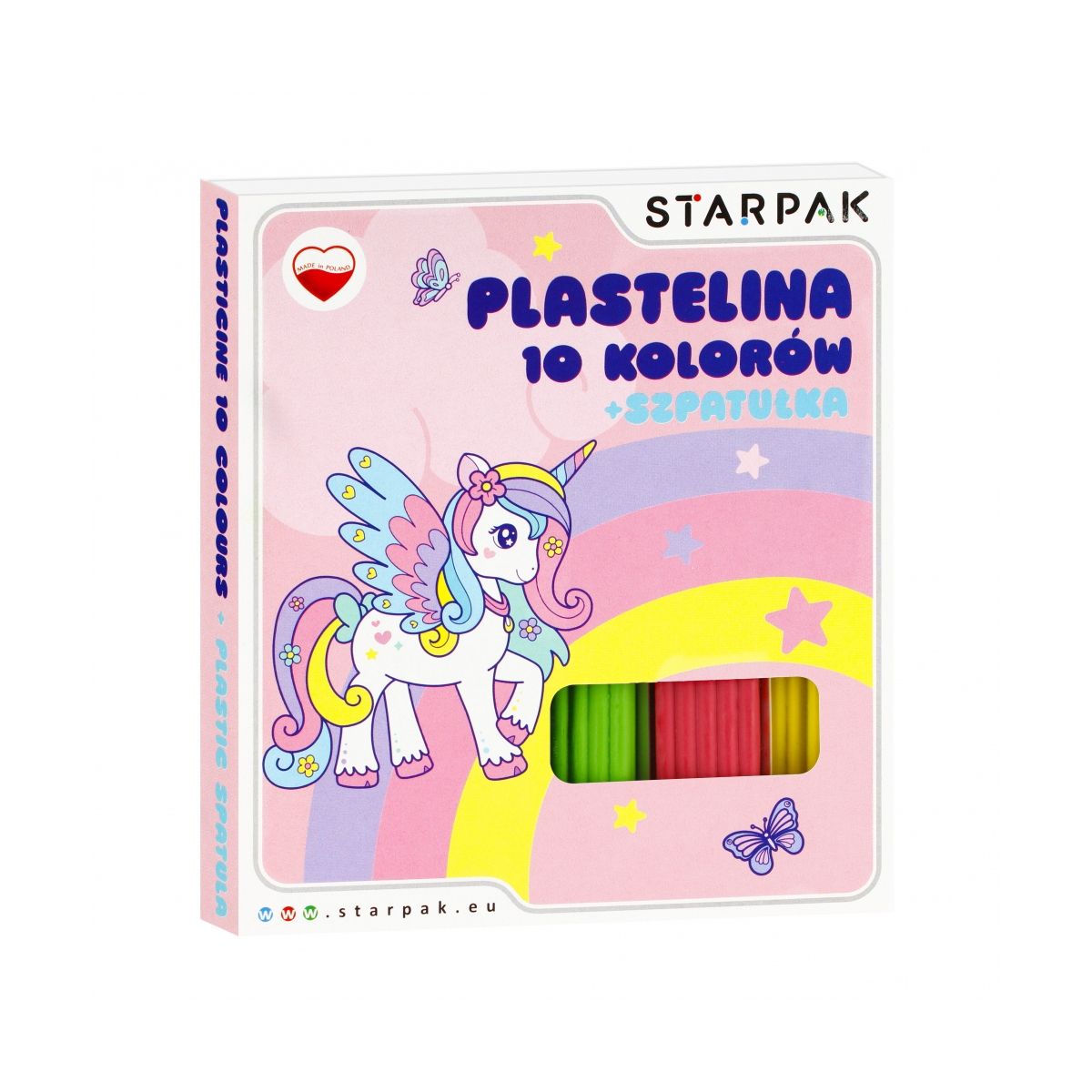 Plastelina Starpak 10 kol. Unicorn mix (536881)