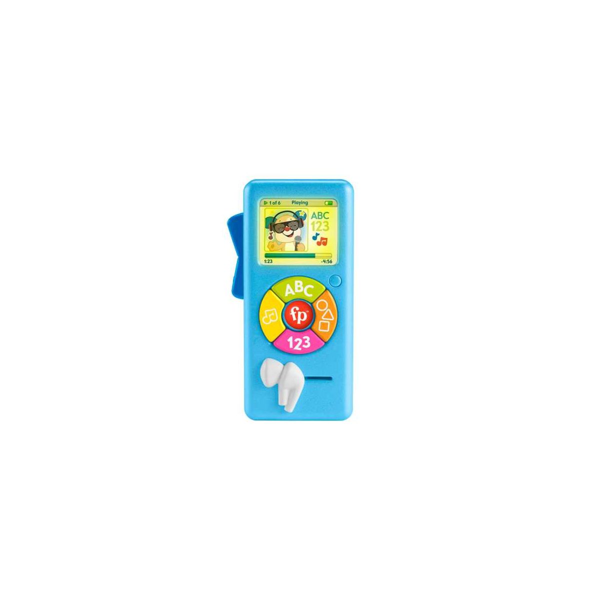 Zabawka dźwiękowa Fisher Price Odtwarzacz muzyczny 123 (HRC30)