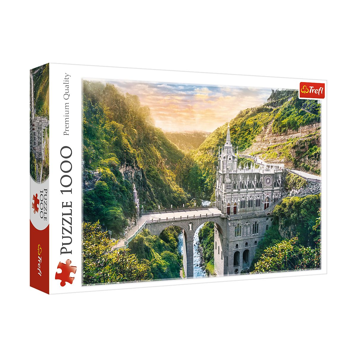 Puzzle Trefl Sanktuarium Las Lajas, Kolumbia 1000 el. (10724)