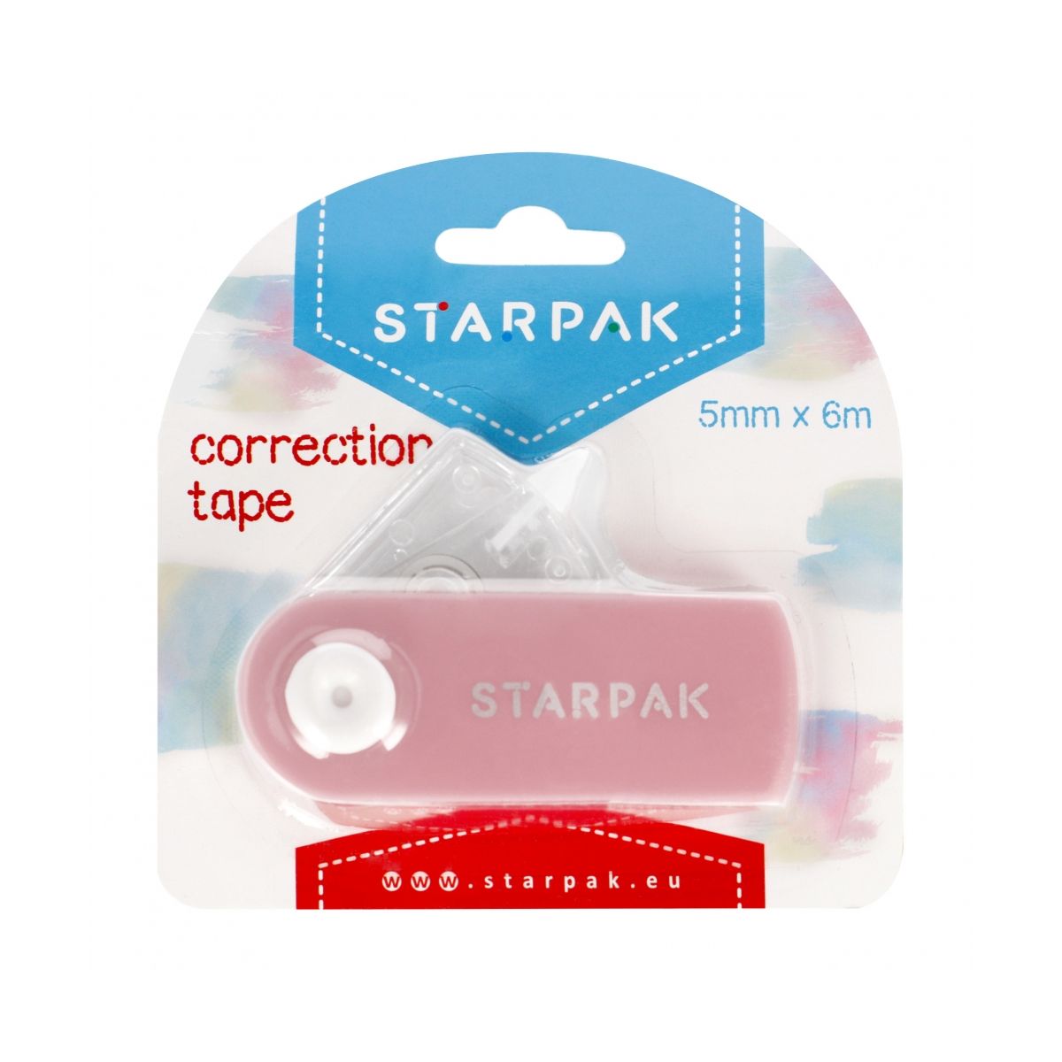 Korektor w taśmie (myszka) Starpak 5x6 [mm*m] (507202)