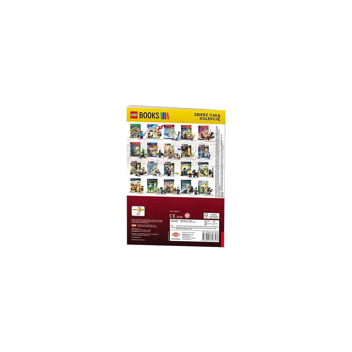 Książeczka edukacyjna LEGO® NINJAGO®. Wyprawa ninja Ameet (LNC 6738)