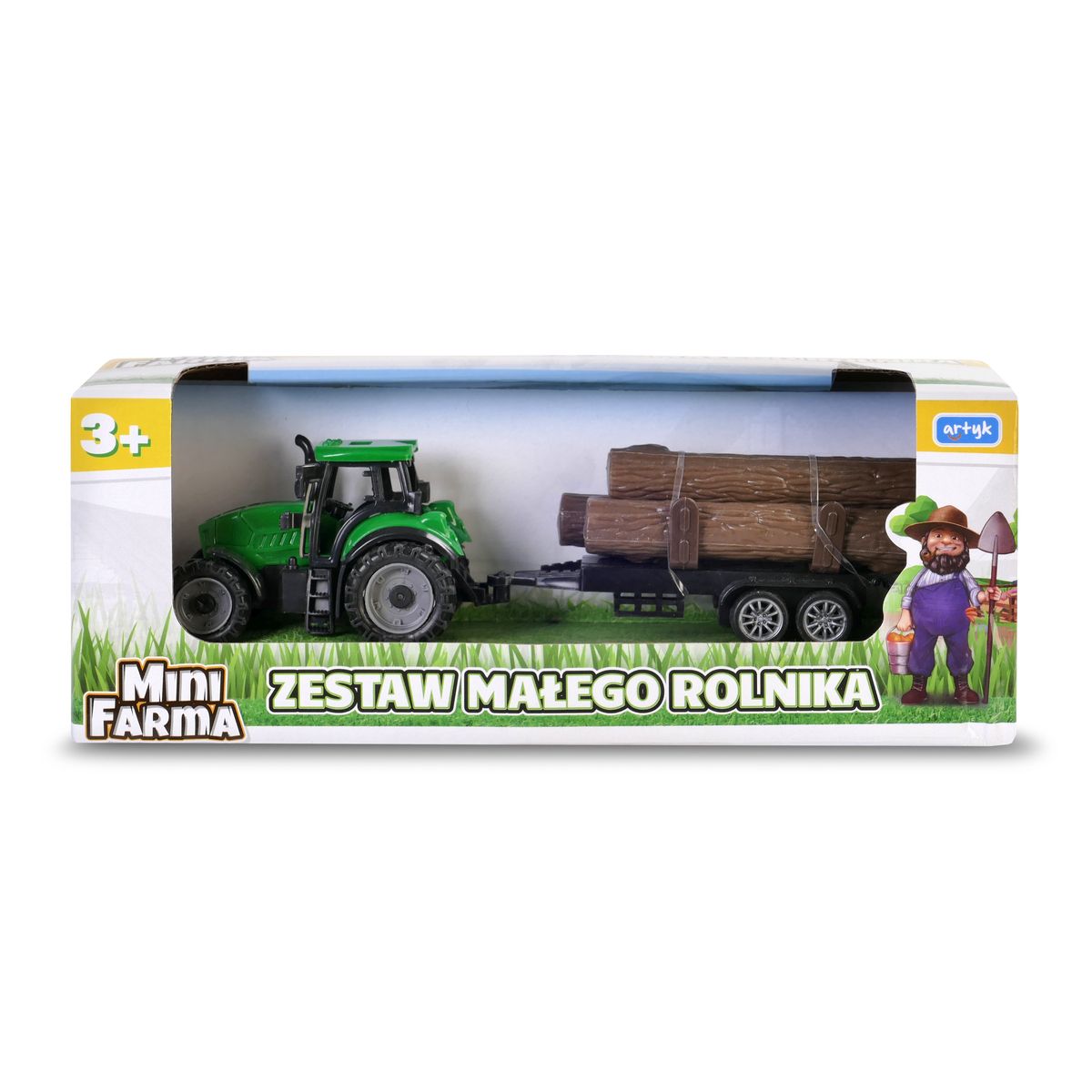 Traktor Artyk zestaw farma (143755)