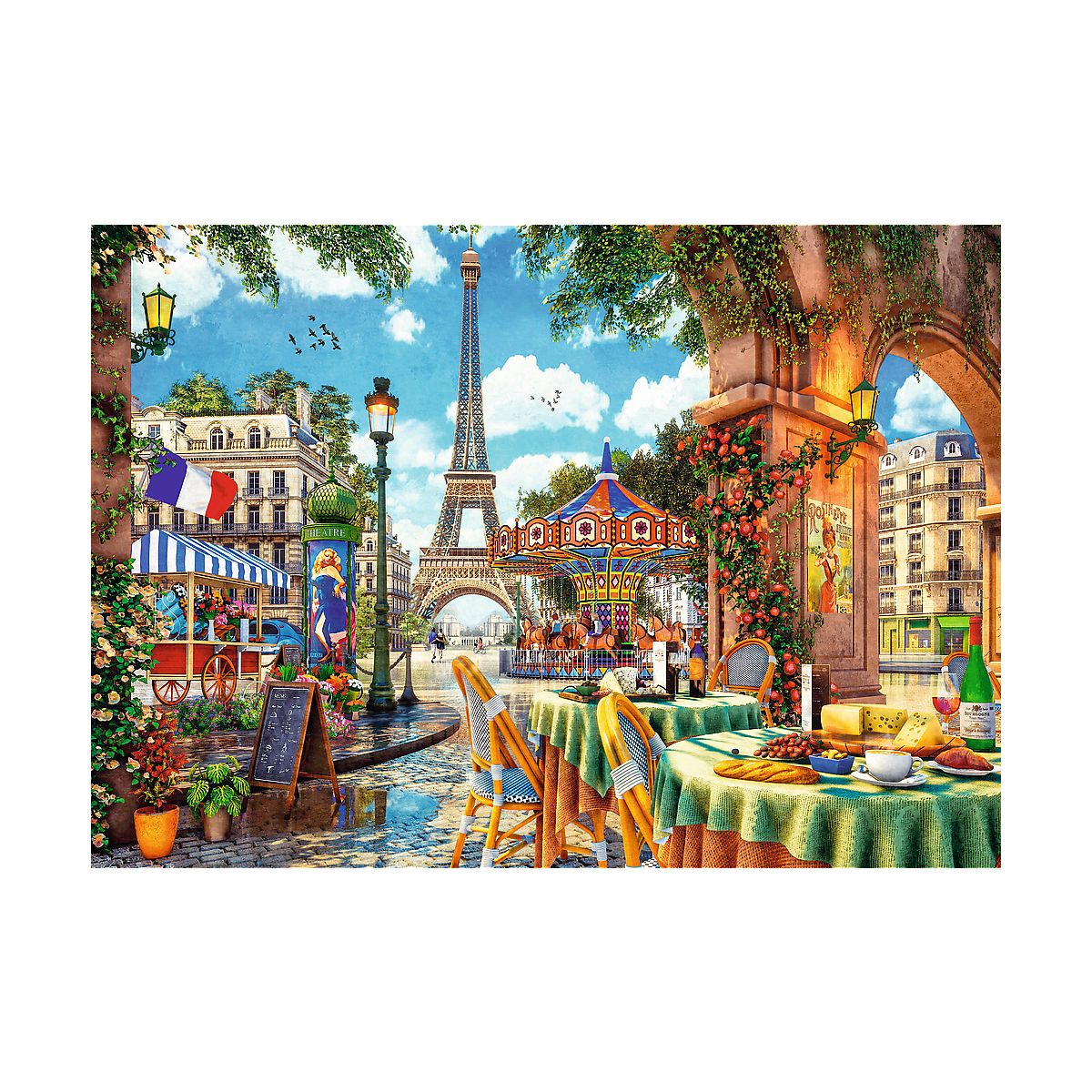 Puzzle Trefl Paryski poranek 1000 el. (10622)