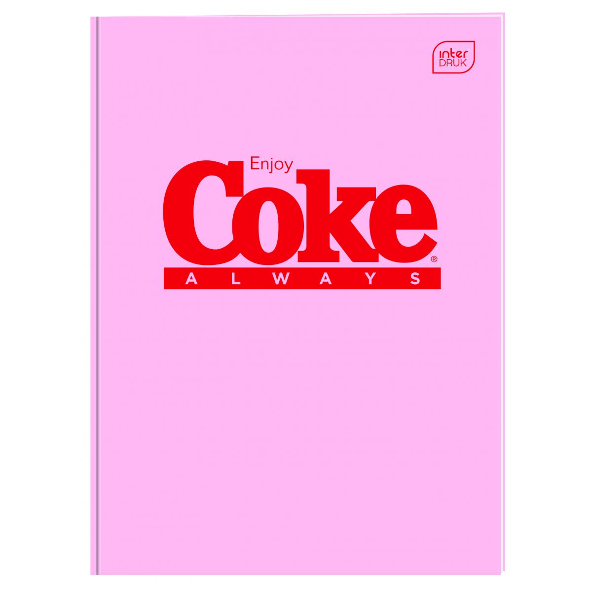 Zeszyt tematyczny Interdruk COCA COLA HYBRID A6 32k. 70g krata (do słówek)
