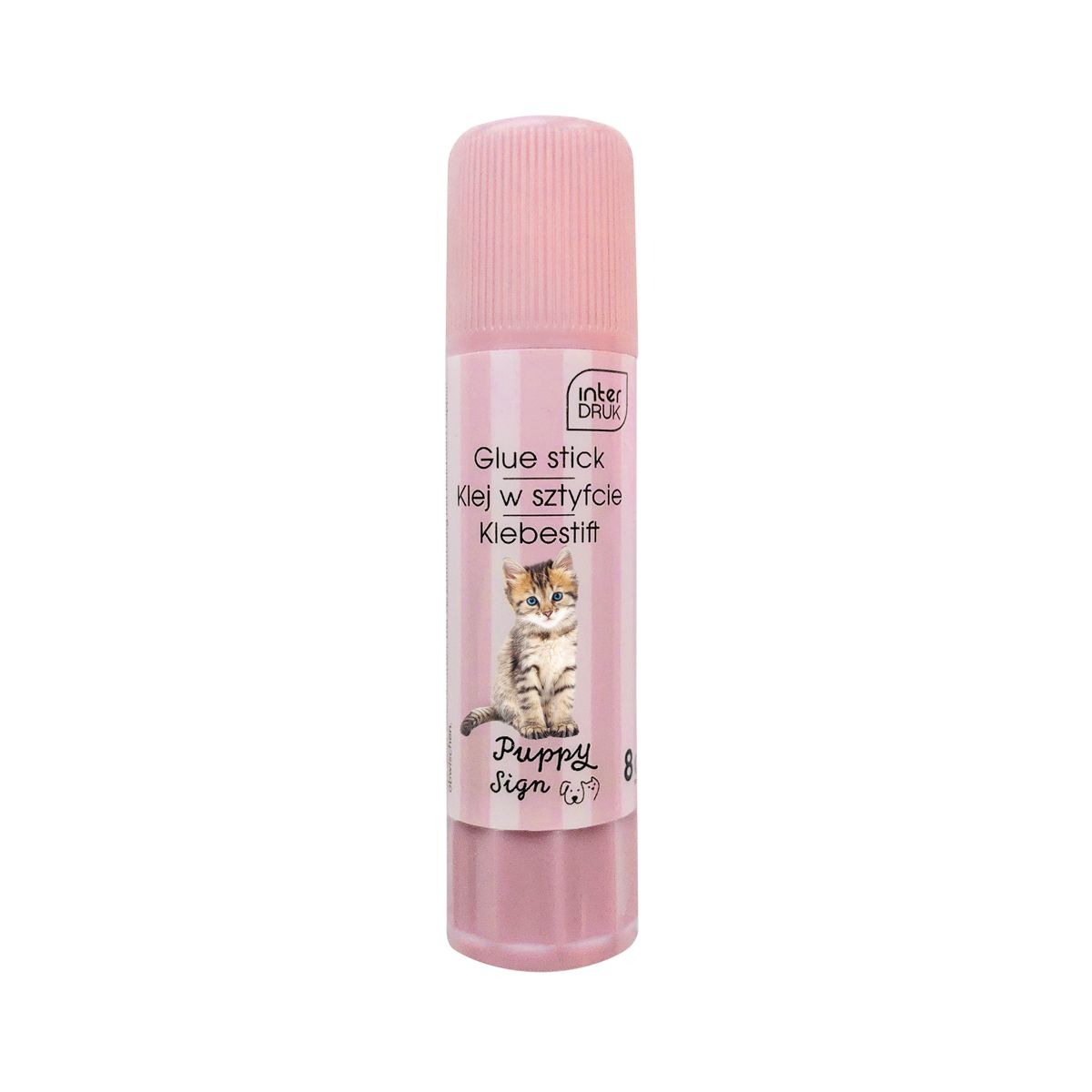 Klej w sztyfcie PUPPY SIGN 8g Interdruk (12 sztuki)