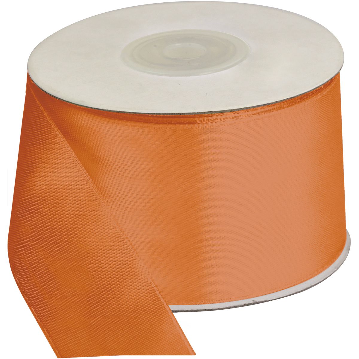Wstążka Titanum Craft-Fun Series satynowa 50x25 [mm x m] pomarańczowy (S50-005)