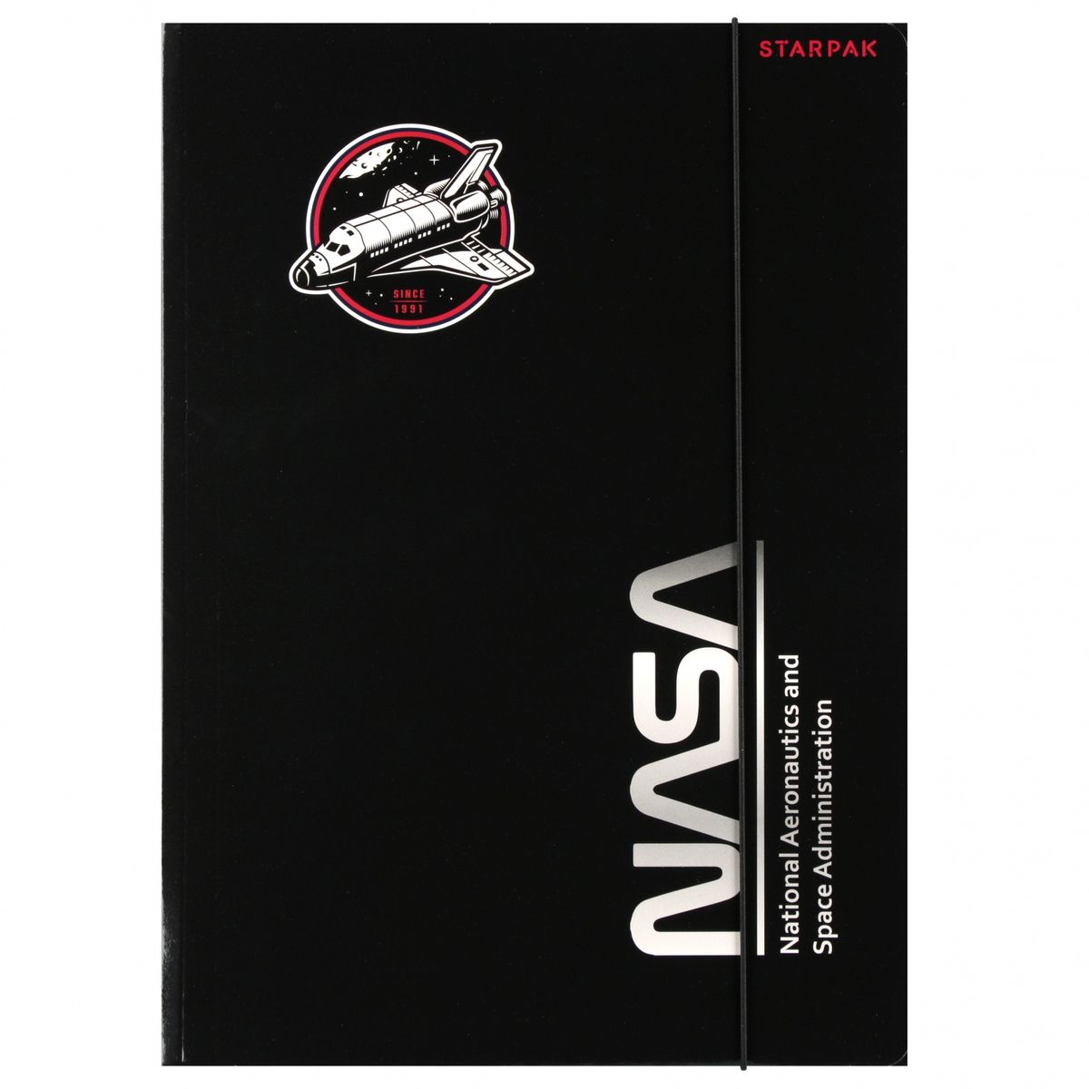 Teczka kartonowa na gumkę Nasa A4 mix Starpak (559721)