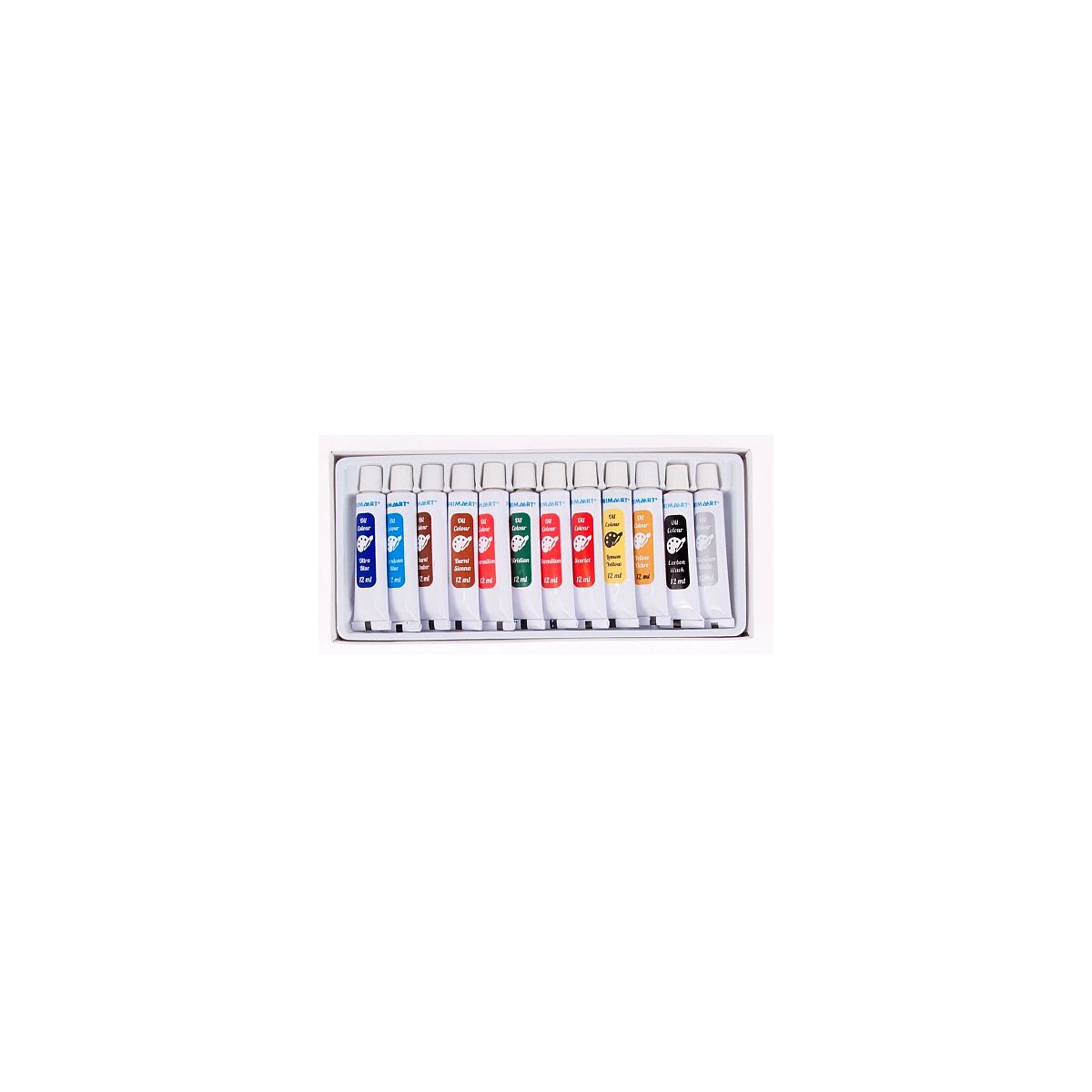 Farba olejna Prima Art kolor: mix 12ml 12 kolor. (322825)