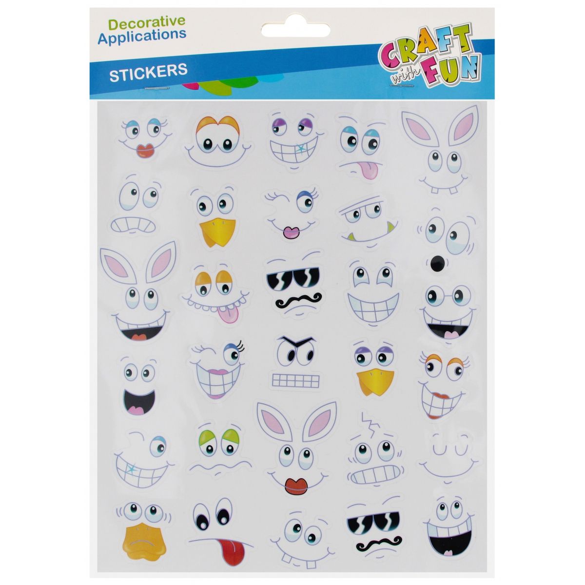 Naklejka (nalepka) Craft With Fun Emocje (555444)