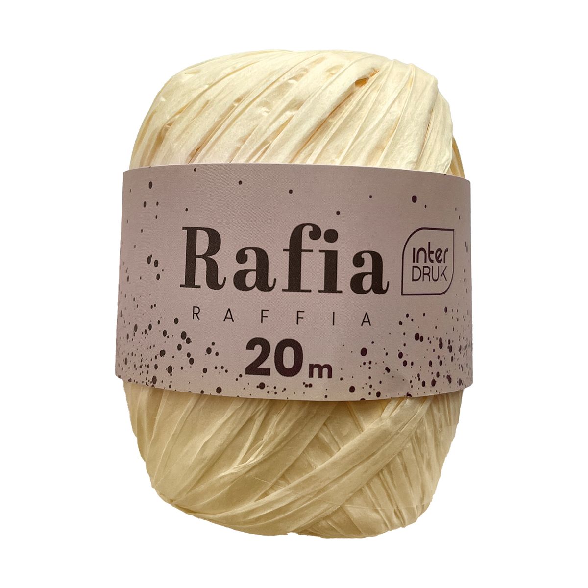 Rafia Interdruk satin gold na szpulce 5902277345547 mix 20m (20 m)