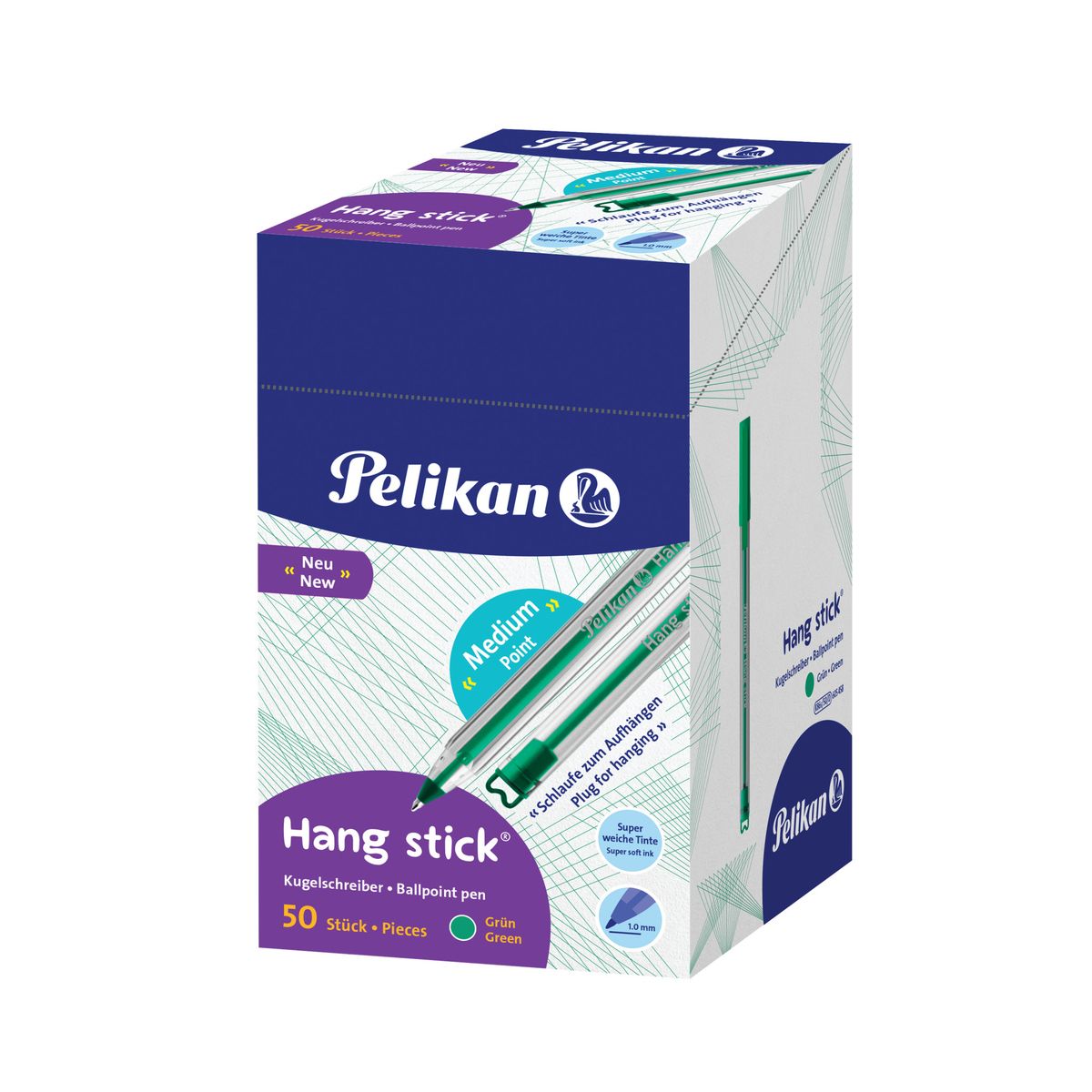 Długopis Pelikan Hang Stick 605458 zielony (400197417)