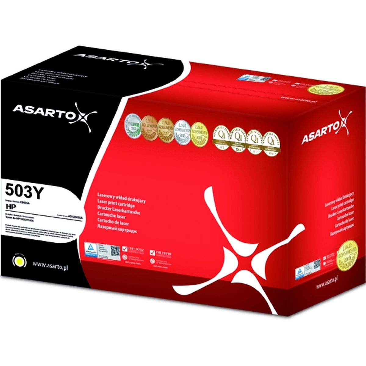 Toner alternatywny 4Jets hp q7582 yellow