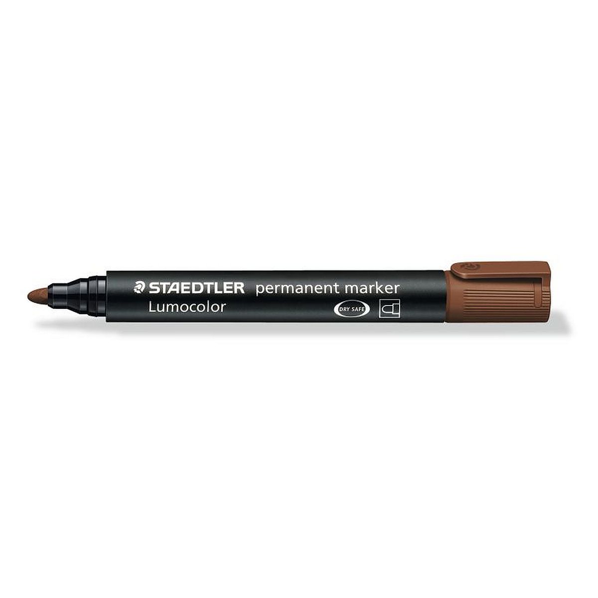 Marker permanentny Staedtler Lumocolor brązowy 2,0mm okrągła końcówka (S 352-7)