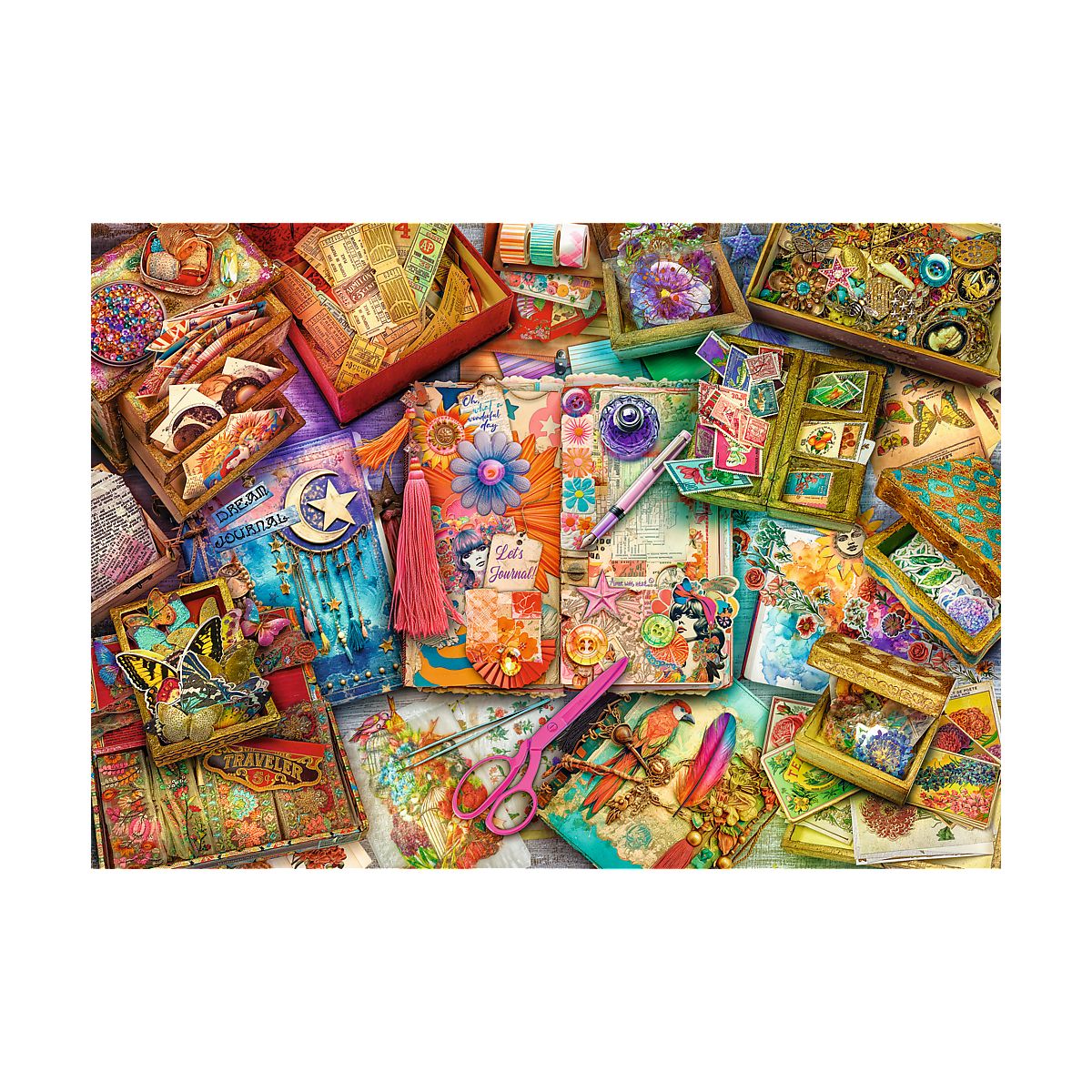 Puzzle Trefl Premium Plus Biurko dziennikarza 1000 el. (10849)