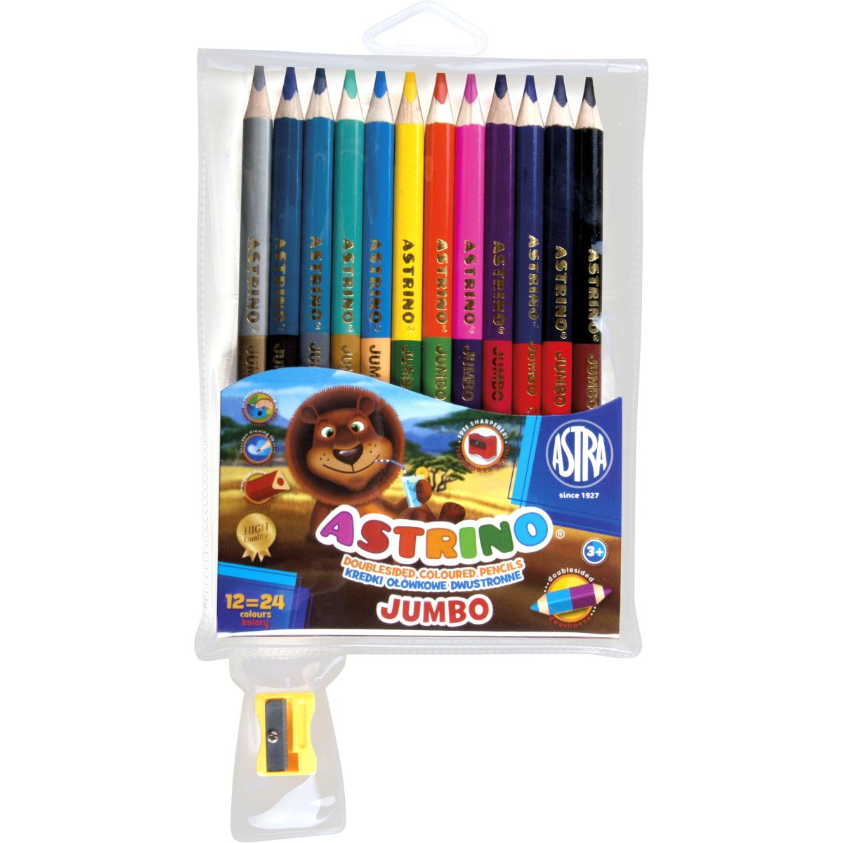 Kredki ołówkowe 24 kol. Astrino (312116003)