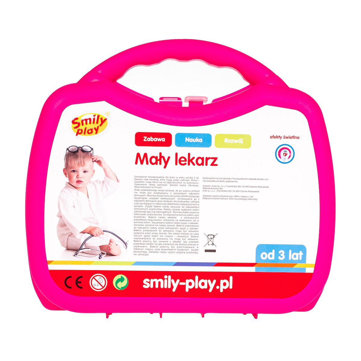 Zestaw lekarski Smily Play (SP83984)