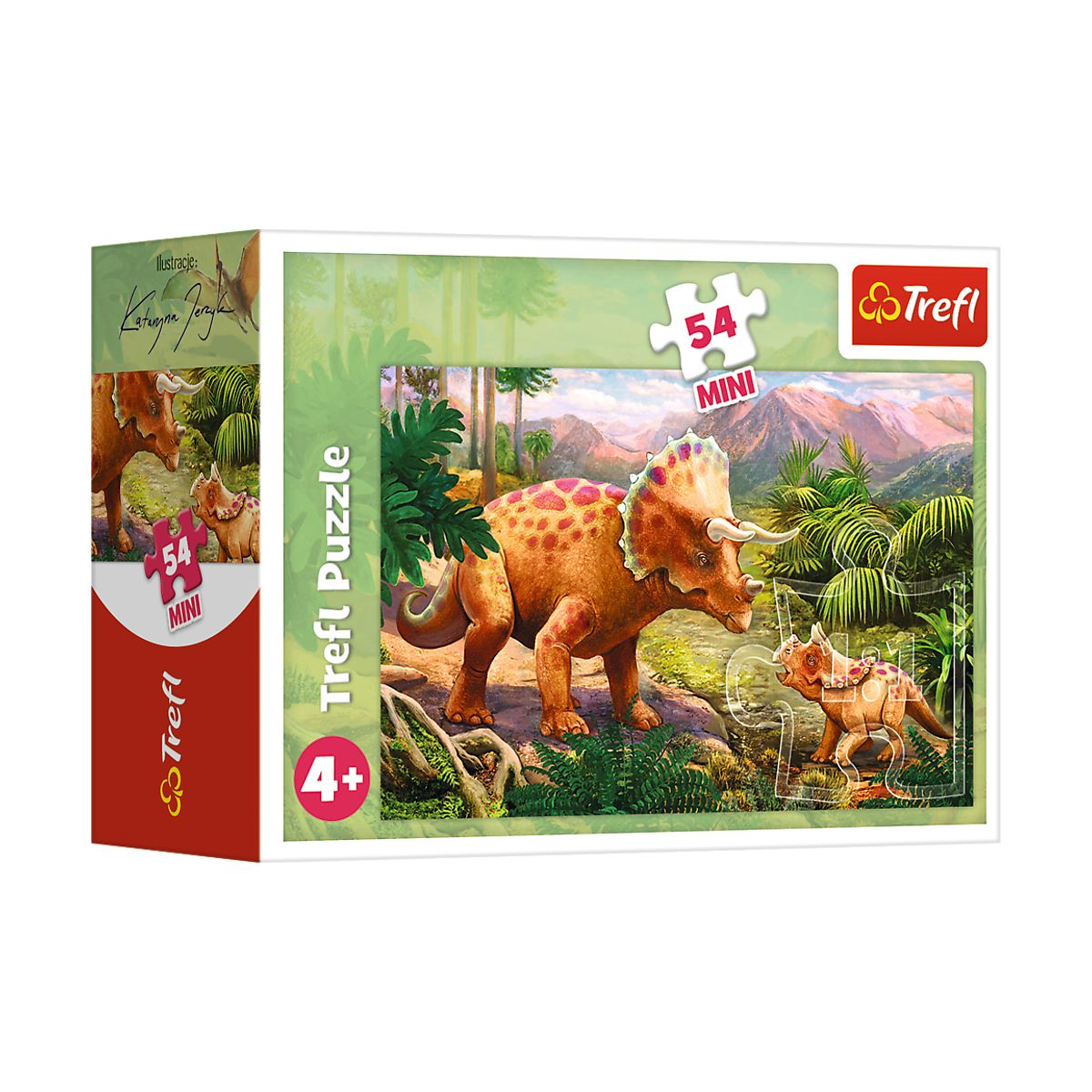 Puzzle Trefl Niesamowite Dinozaury 54 el. (54194)