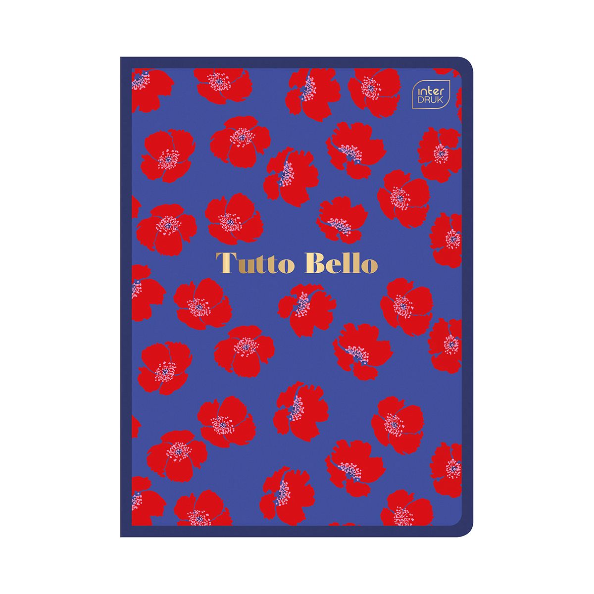 Zeszyt Interdruk METALIC TUTTO BELLO A5 32k. 70g krata