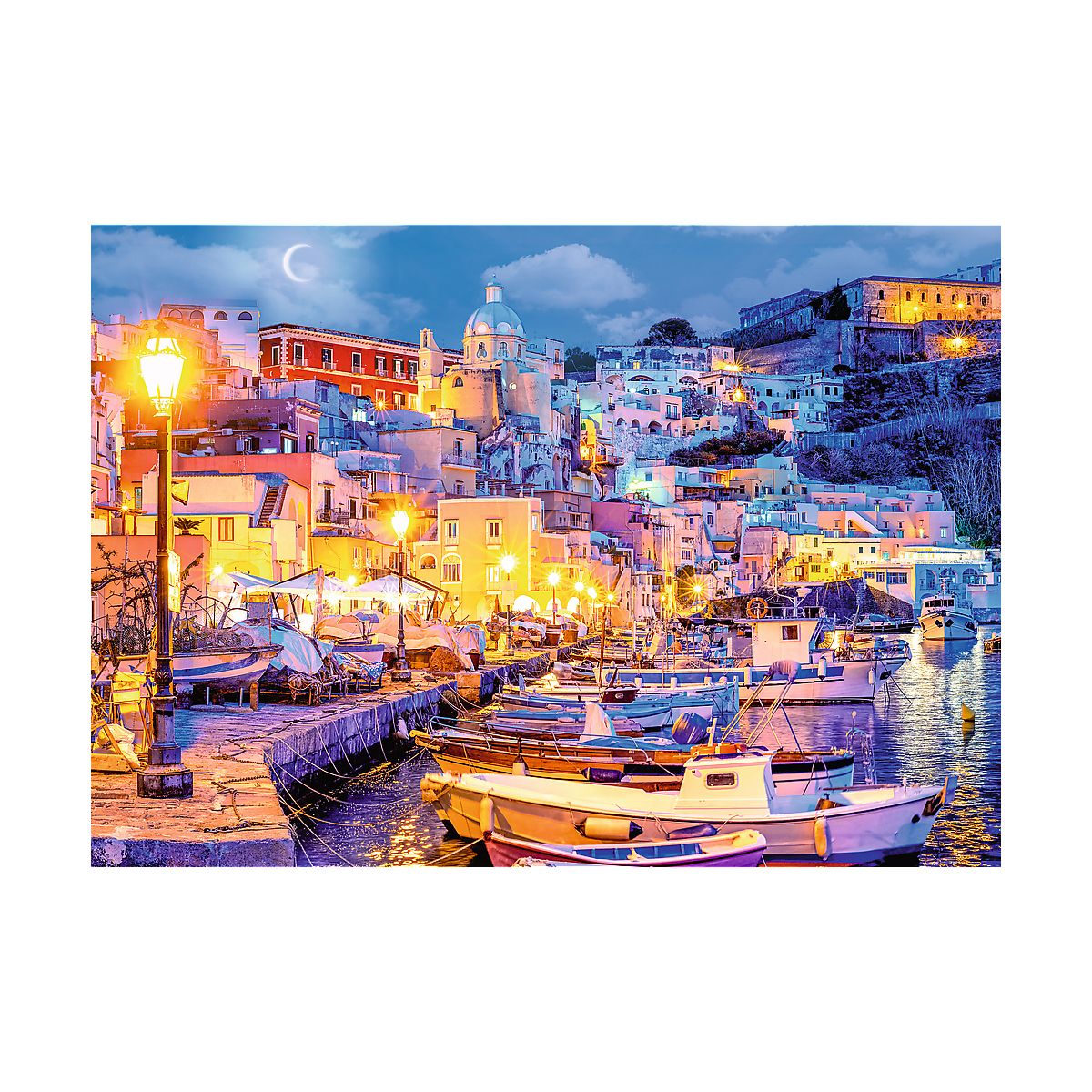 Puzzle Trefl Wyspa Procida nocą, Włochy 1000 el. (10794)