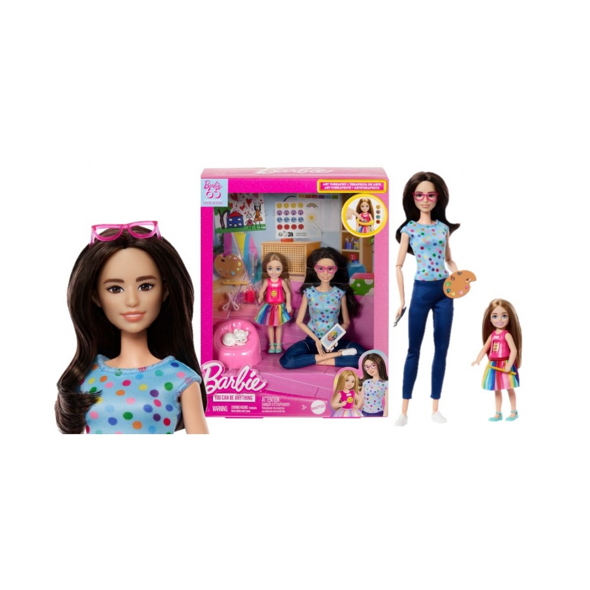 Lalka Barbie Arteterapia Zestaw z 2 lalkami [mm:] 290 (HRG48)
