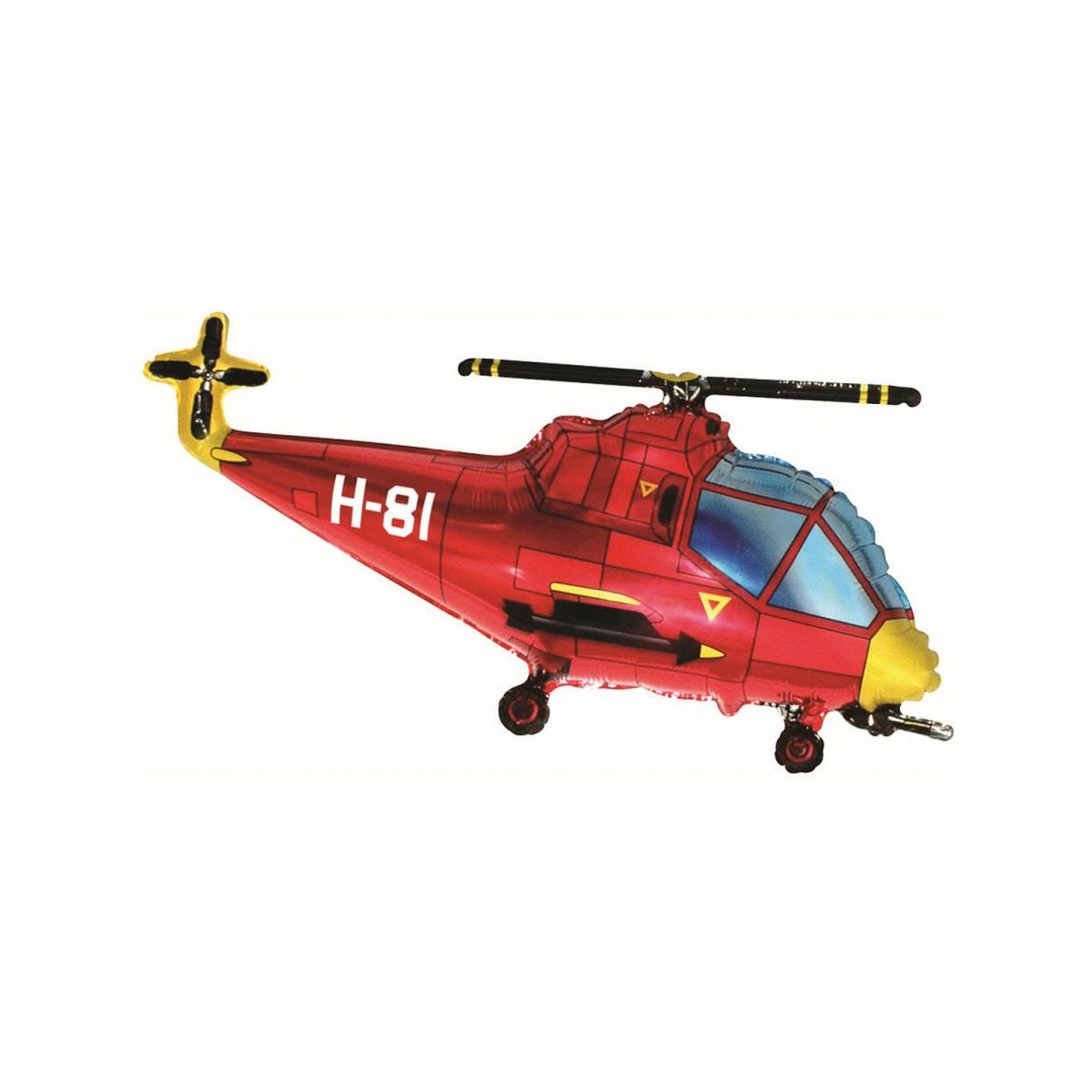 Balon foliowy Godan Helikopter (czerwony) 24cal (B901667R)