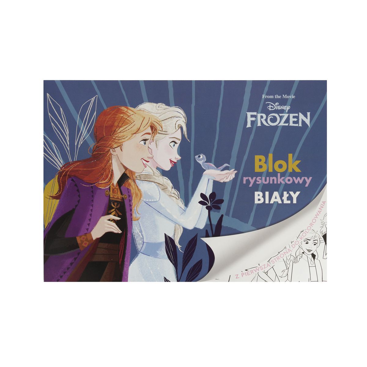 Blok rysunkowy Beniamin biały FROZEN A4 biały 20k