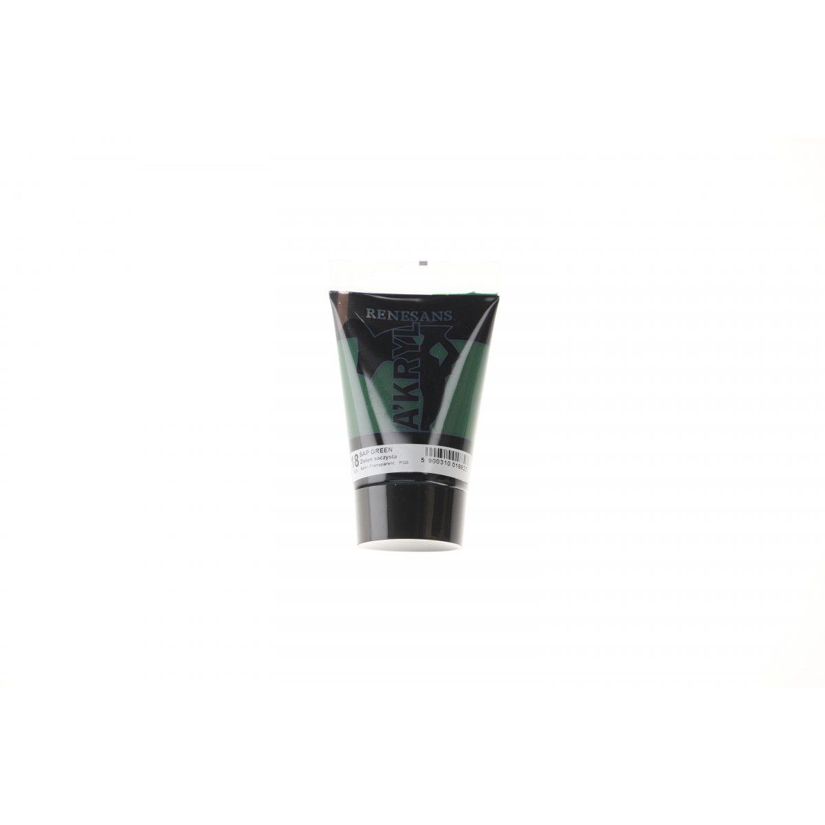 Farba akrylowa Renesans Zieleń soczysta kolor: zielony soczysty 100ml (18)