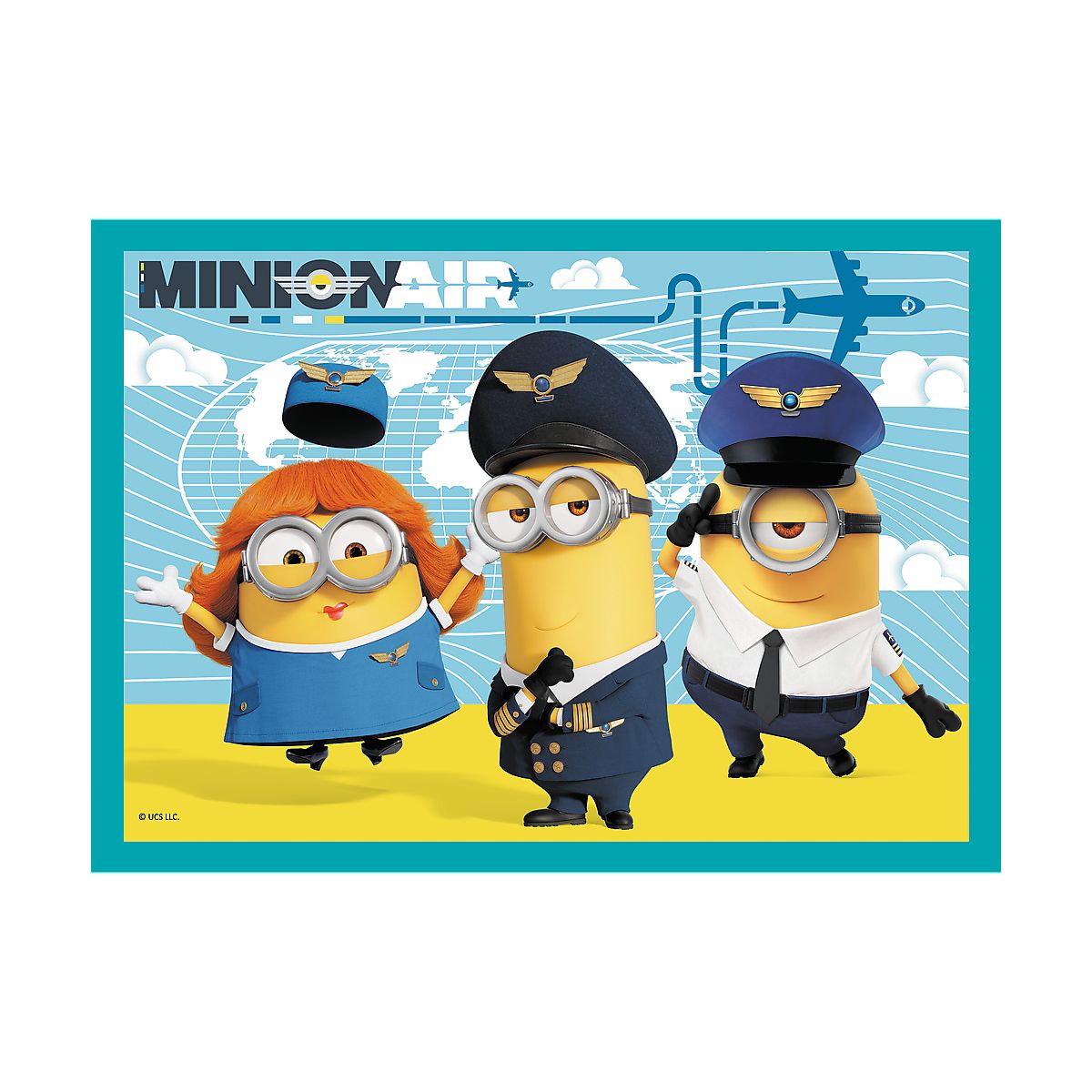 Puzzle Trefl Minionki 4w1 4w1 el. (34339)