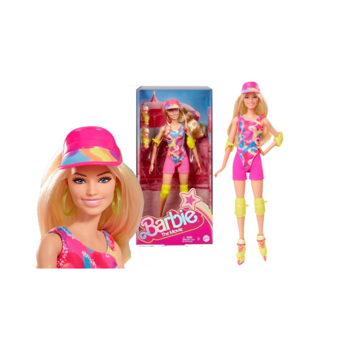 Lalka Mattel Barbie na rolkach Lalka filmowa [mm:] 290