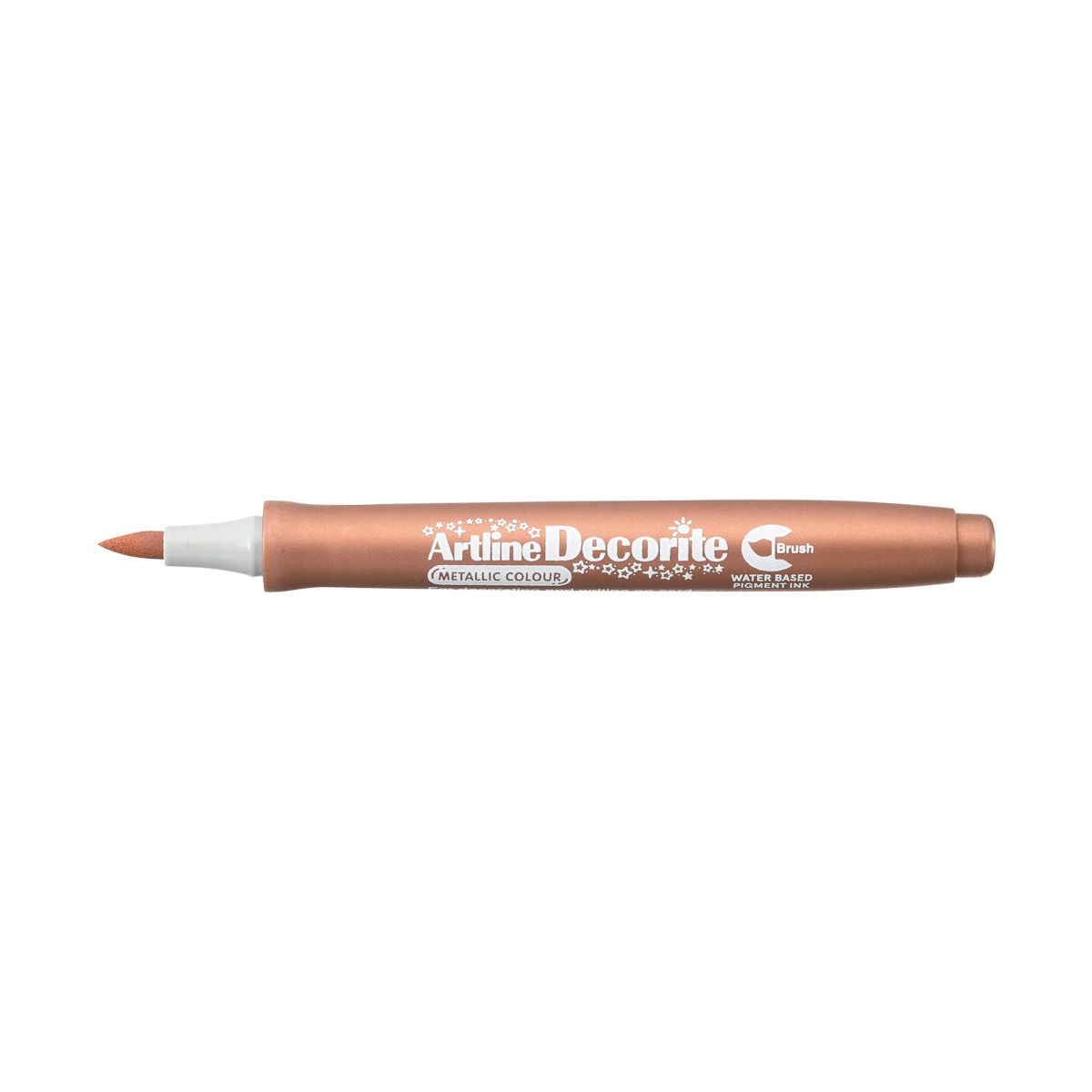 Marker specjalistyczny Artline metaliczny decorite brązowy pędzelek końcówka (AR-035 6 8)