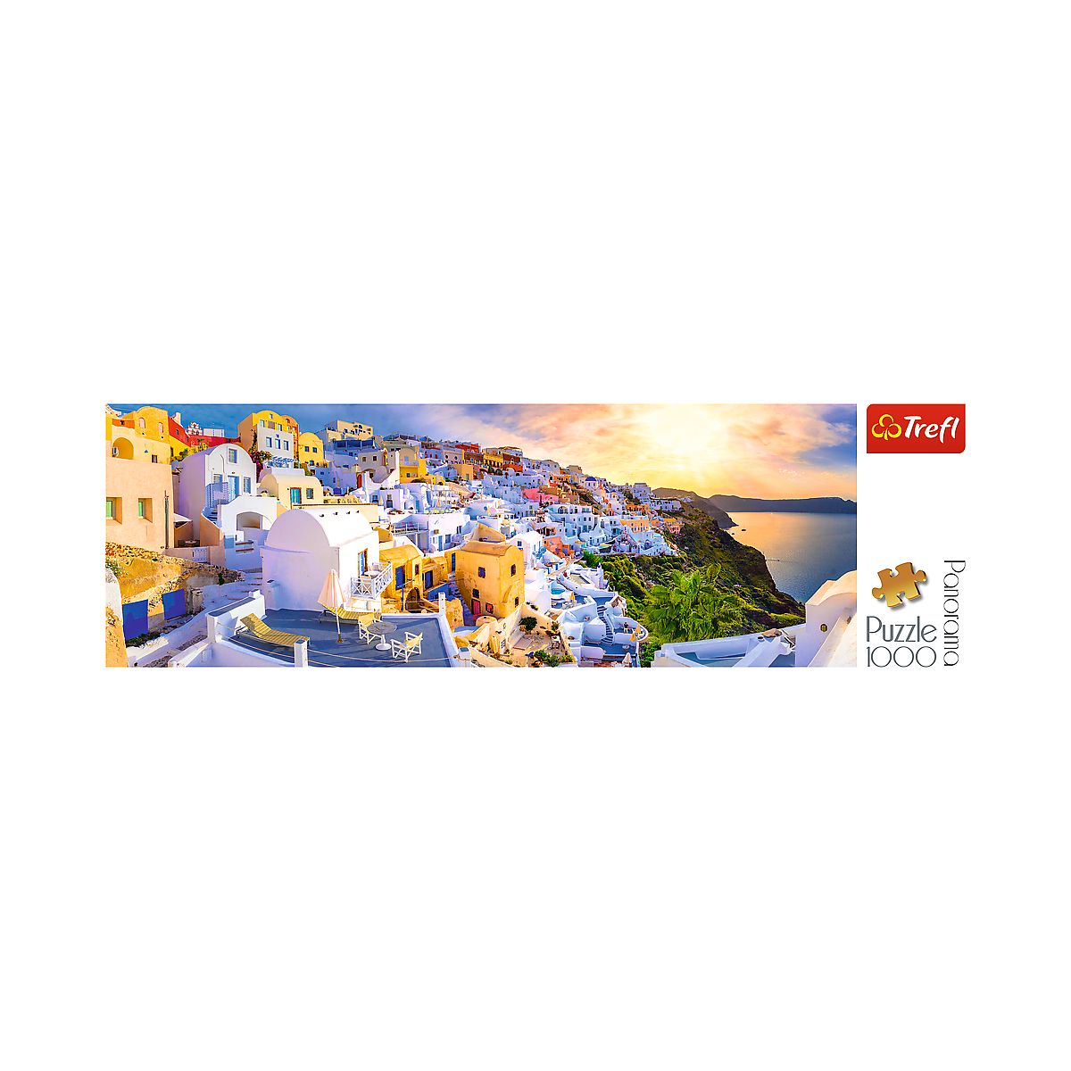 Puzzle Trefl Zachód słońca na Santorini, Grecja (29054)