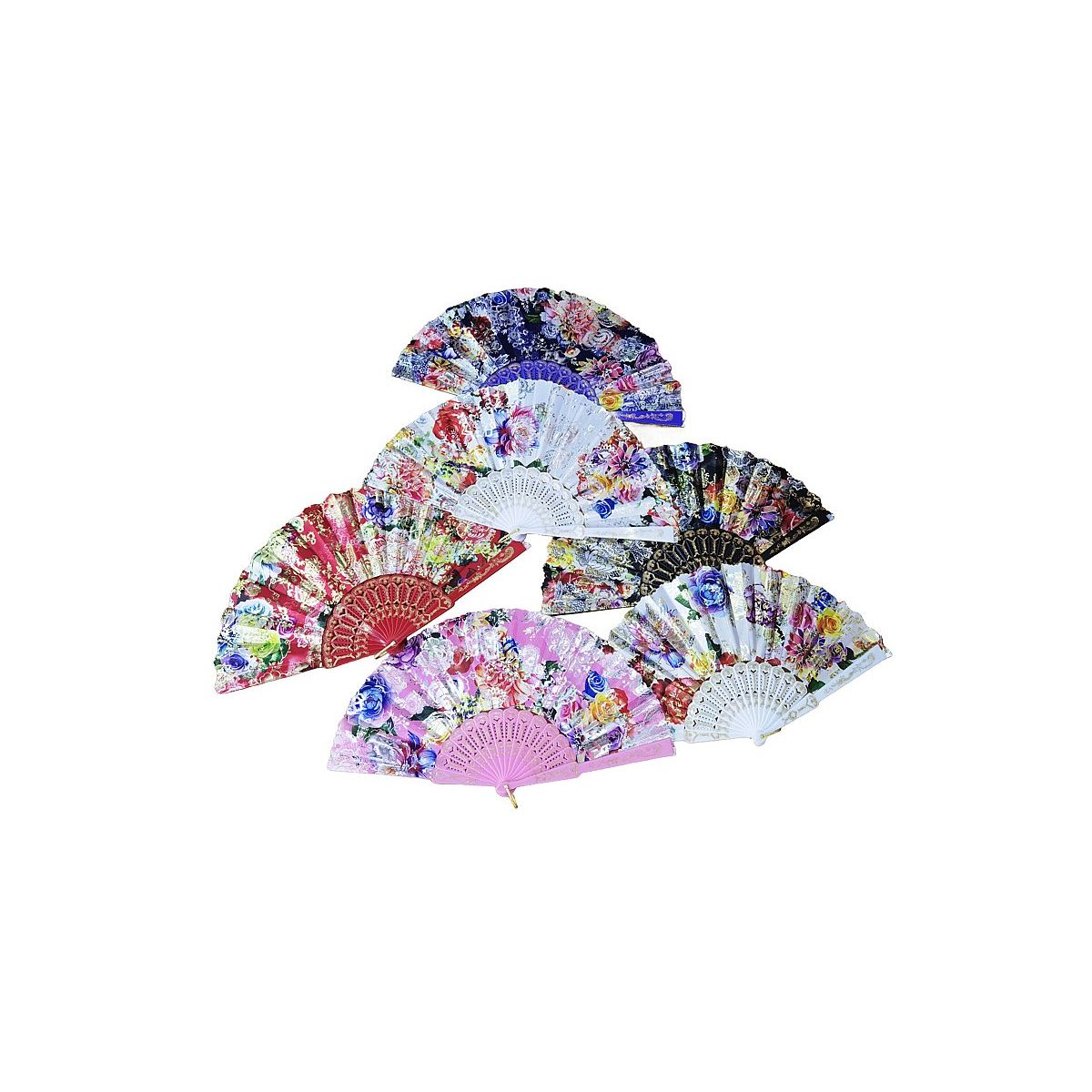 Wachlarz Adar kwiatki mix (615892)