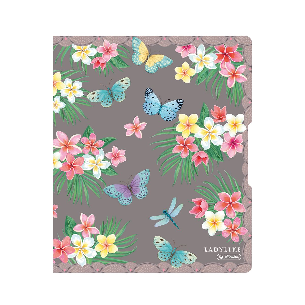 Segregator ringowy Herlitz 50044047 LadyLike Butterflies A4 25mm (300001533)