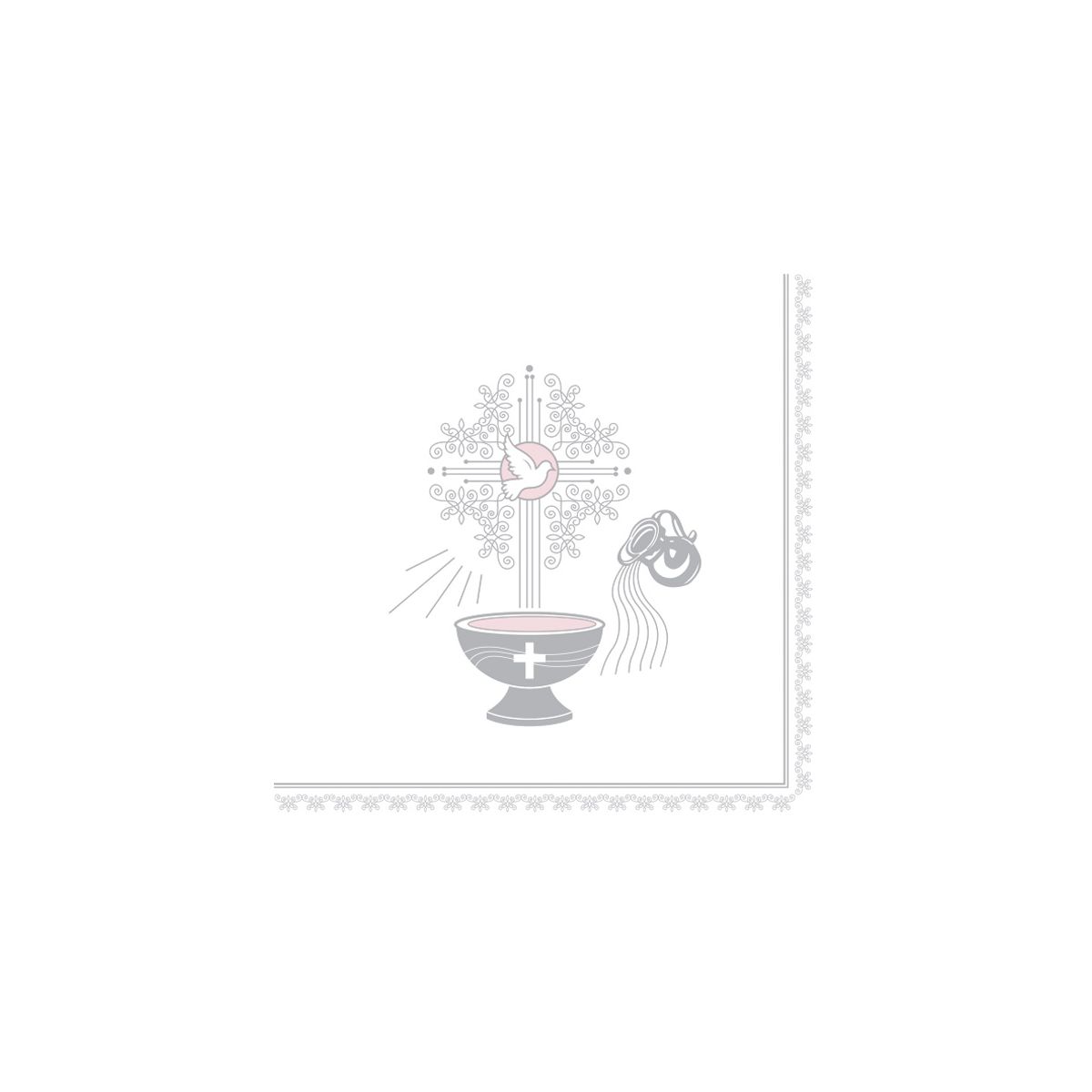 Serwetki Pol-mak chrzest różne papier [mm:] 330x330 (SL ch)