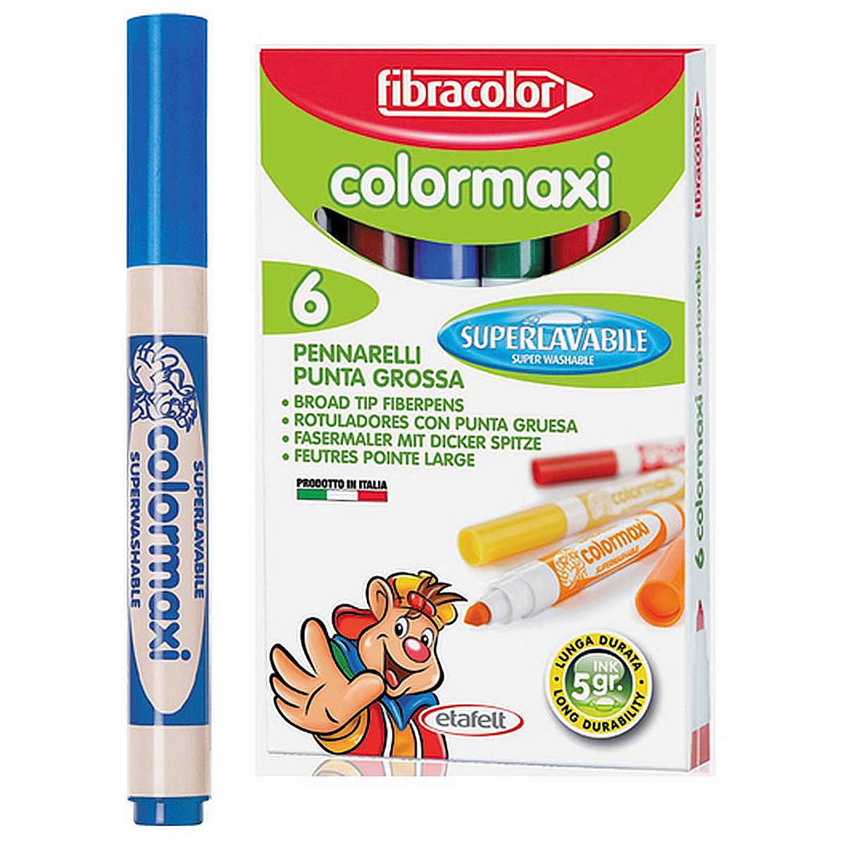 Flamaster Fibracolor color maxi 6 kol.