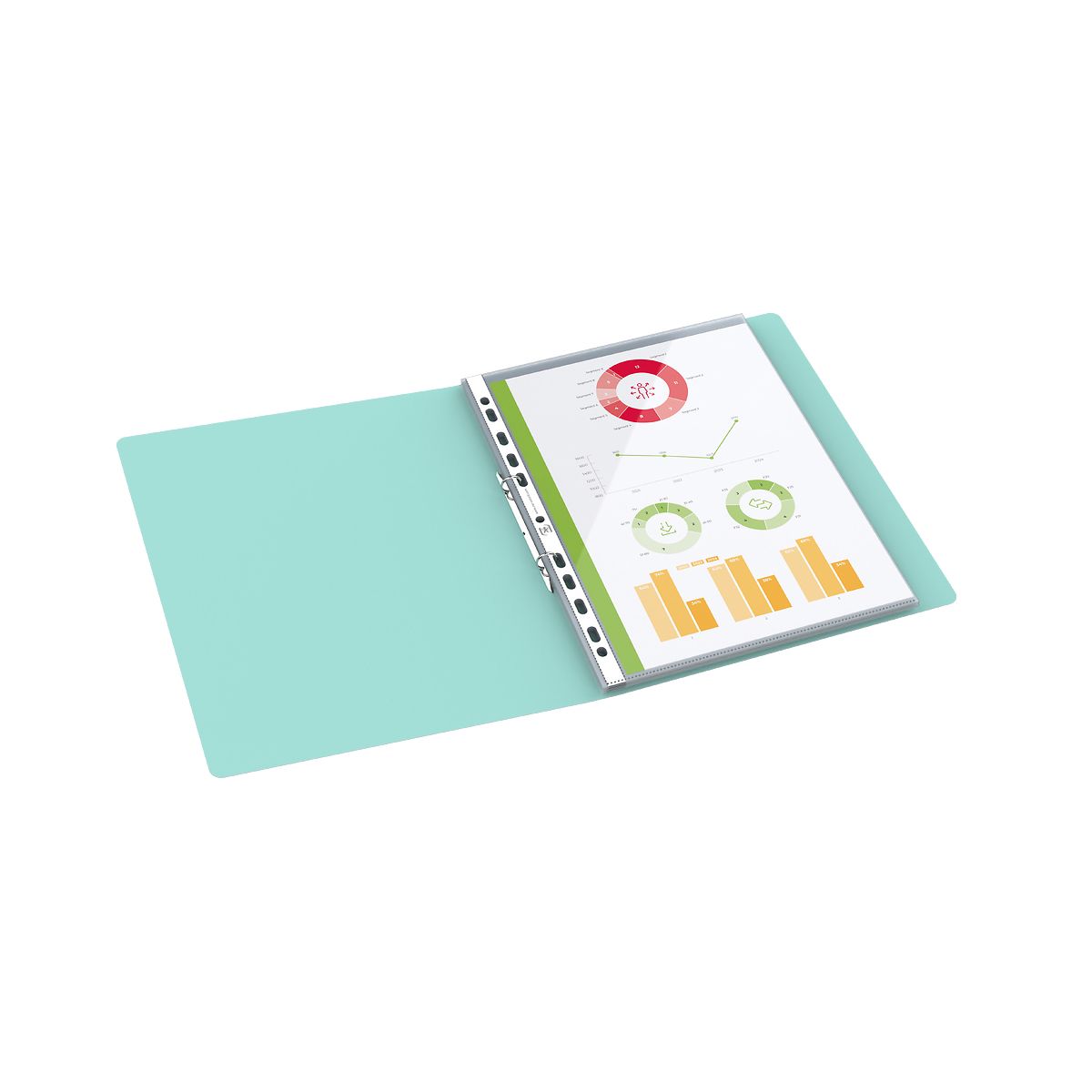 Segregator ringowy Oxford pastel 2R Urban A4 20mm mix (400187612)