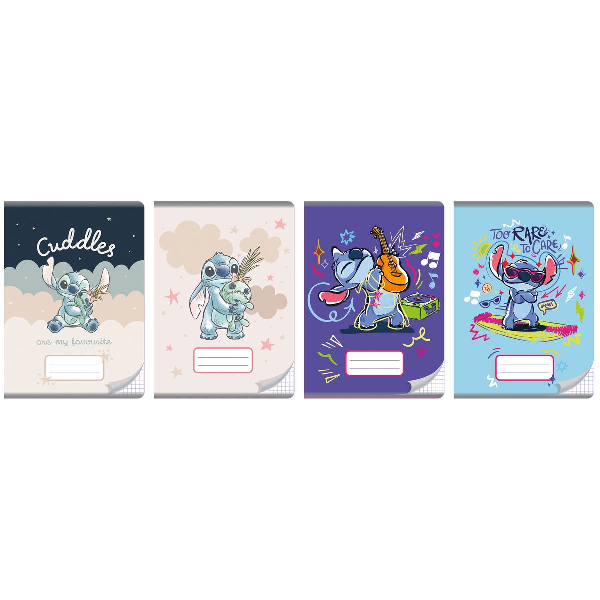 Zeszyt Beniamin Stitch A5 16k. krata