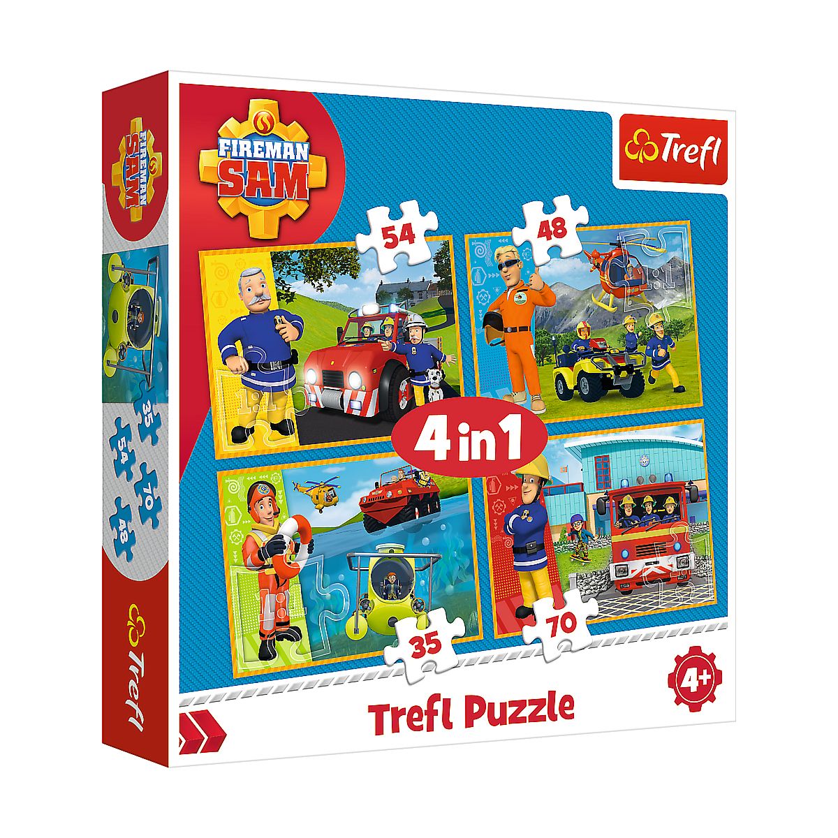 Puzzle Trefl 4w1 4w1 el. (34311)